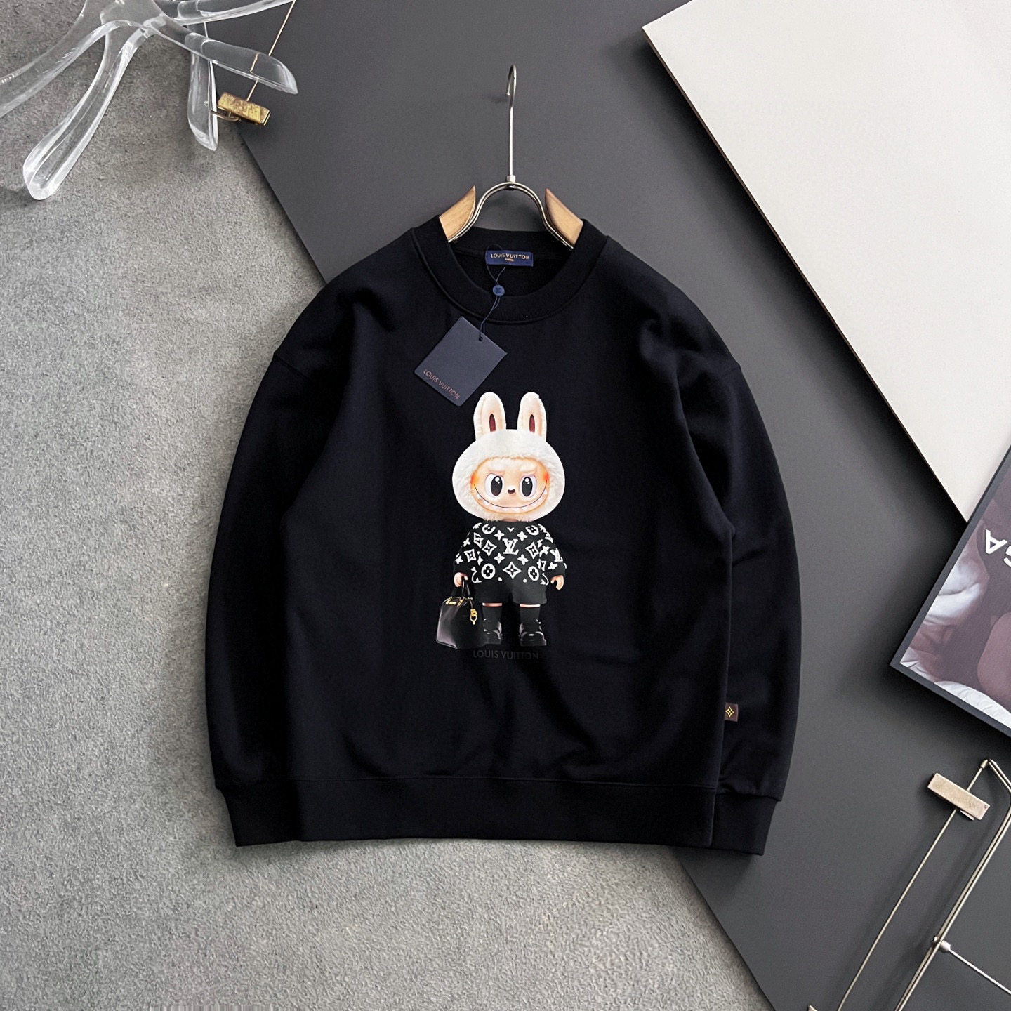 🌾1V*🌟最高版｜独家 高端定制。 15年专业卫衣，无论是面料上还是版型上都是完美越级，精美工艺圆领款，