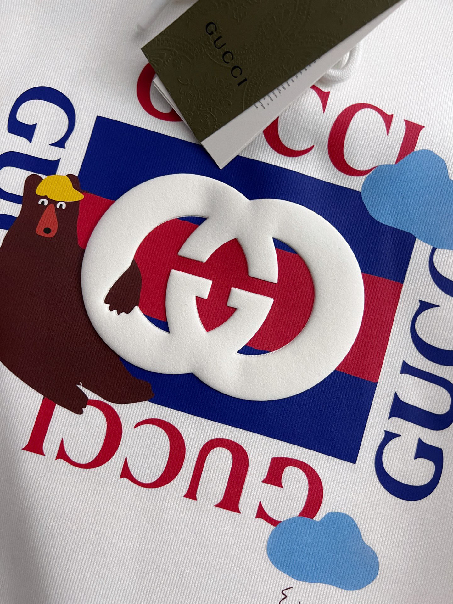 🌾Gucc*·独家🌟高端定制，休闲连帽款卫衣，独家定制纯棉410克新氧棉、科技面料，定制原版螺纹，档次极