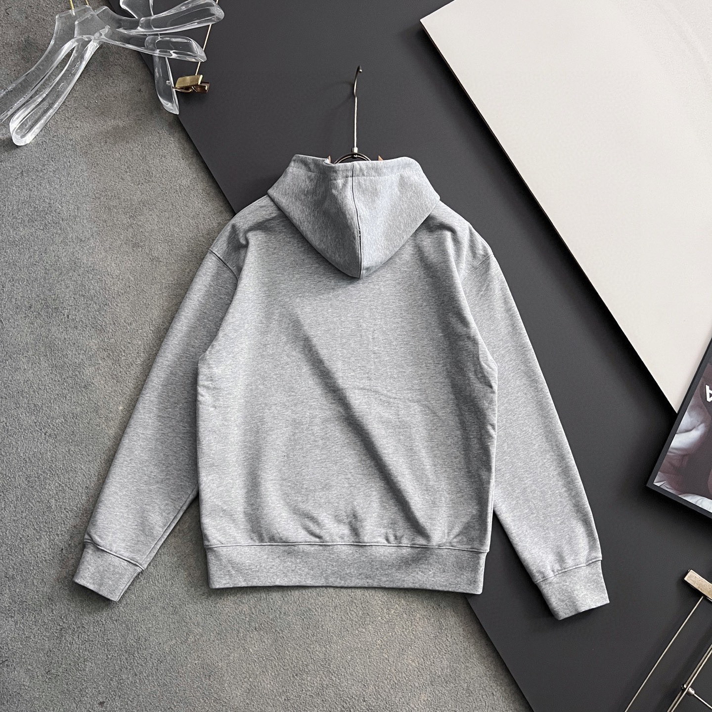 🌾套装Moncle*🌟｜2026独家定制开春春款380g休闲卫衣套装（穿上去还不臃肿） 不缩水，无尘，黑