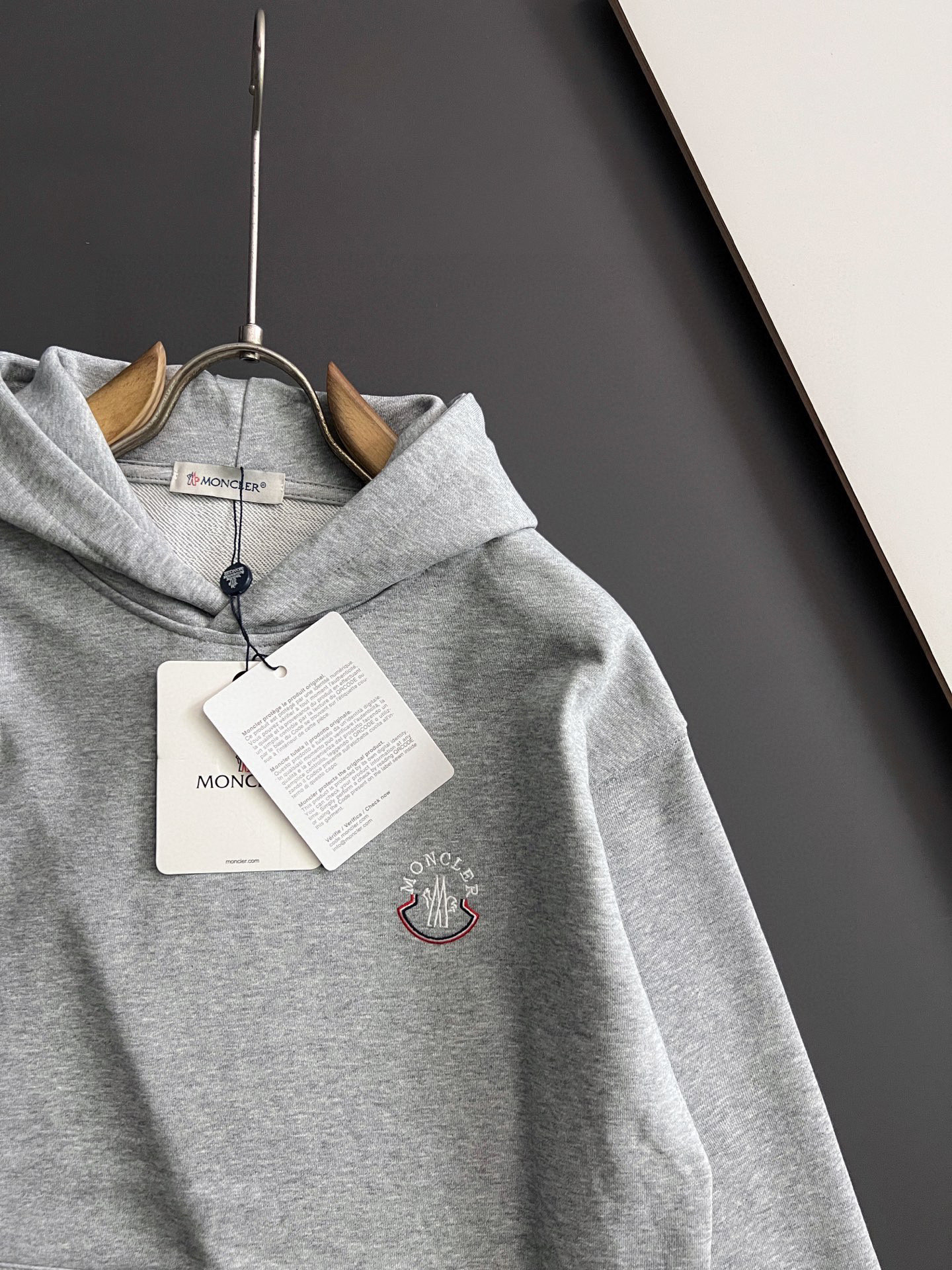 🌾套装Moncle*🌟｜2026独家定制开春春款380g休闲卫衣套装（穿上去还不臃肿） 不缩水，无尘，黑