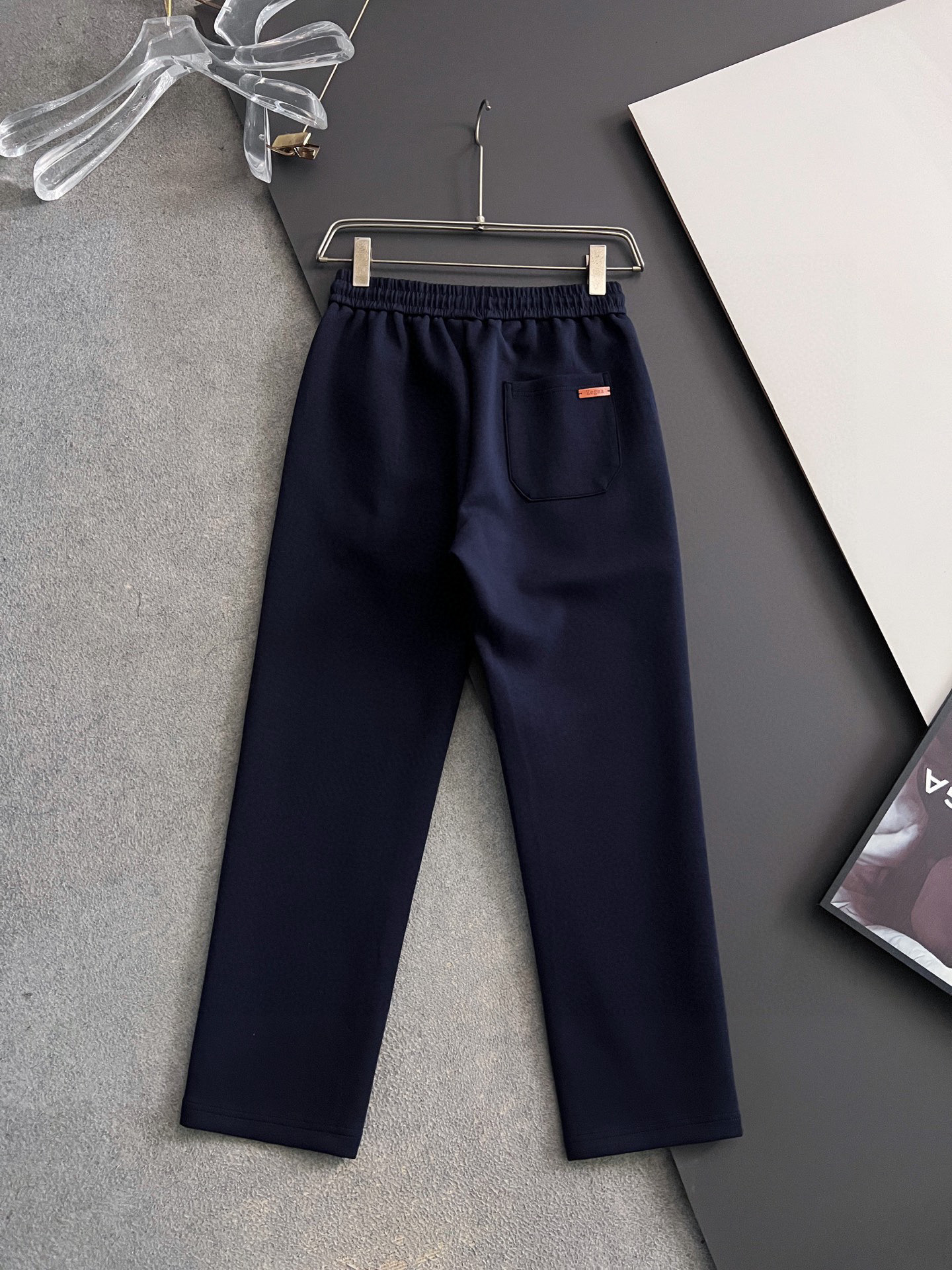 🌾套装Zegn*🌟｜独家定制进口空气层秋季轻商务休闲套装（穿上去还不臃肿） 不缩水，无尘，黑色洗后不泛白