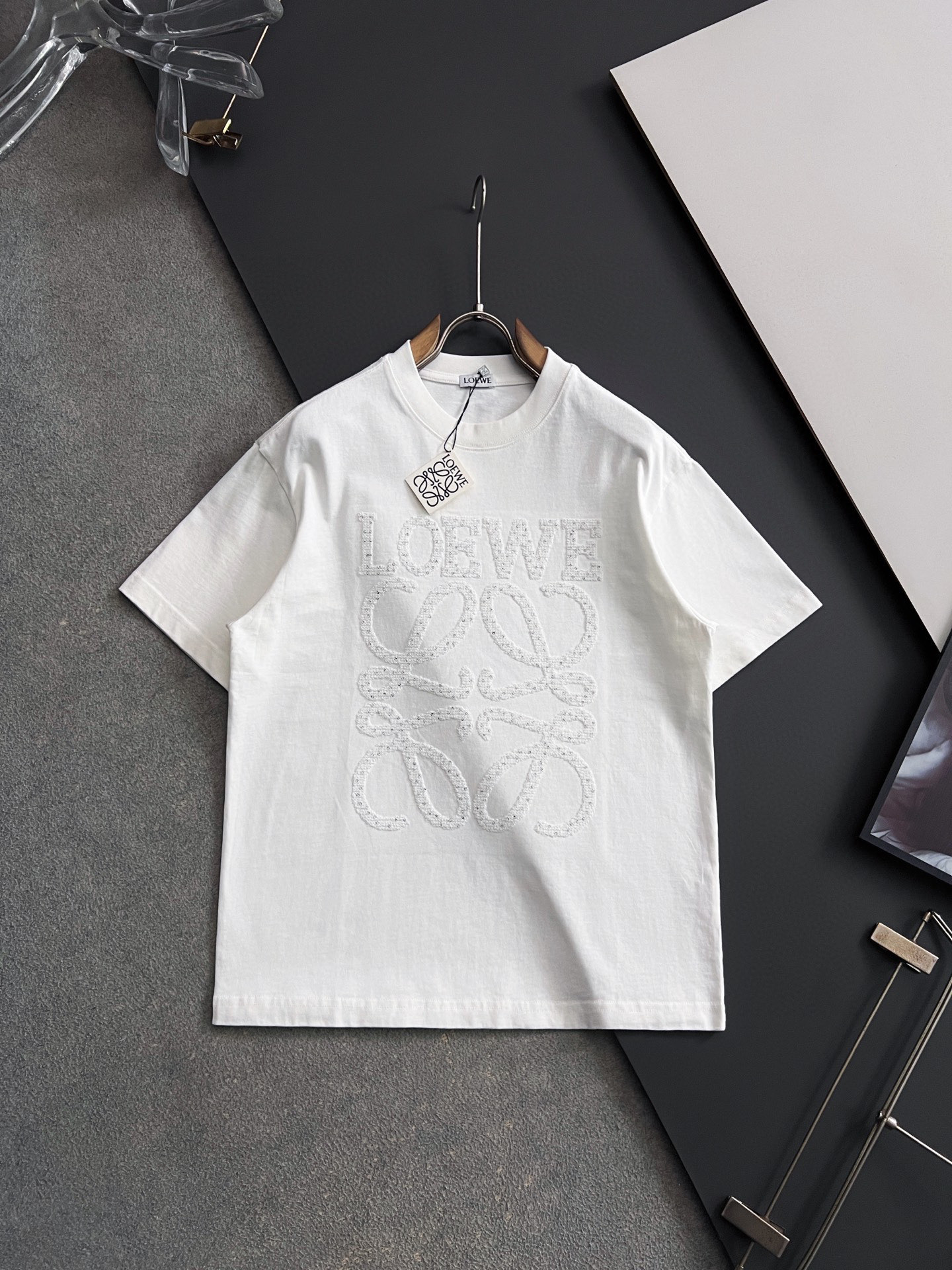 ）Loe*2026Ss最新工艺短袖280g纯棉双纱爆款现货四季系列短袖，简约基础衣橱神器， 休闲百搭必备