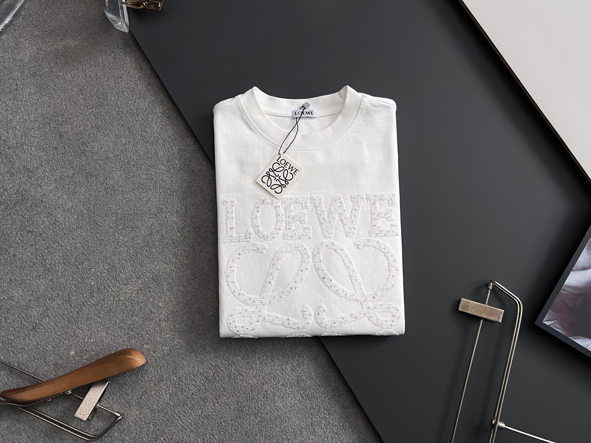 ）Loe*2026Ss最新工艺短袖280g纯棉双纱爆款现货四季系列短袖，简约基础衣橱神器， 休闲百搭必备