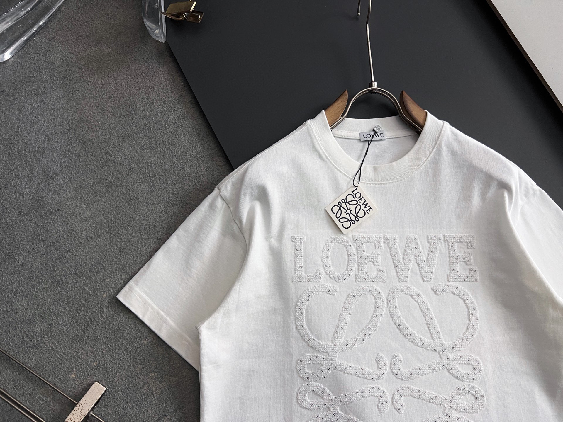 ）Loe*2026Ss最新工艺短袖280g纯棉双纱爆款现货四季系列短袖，简约基础衣橱神器， 休闲百搭必备