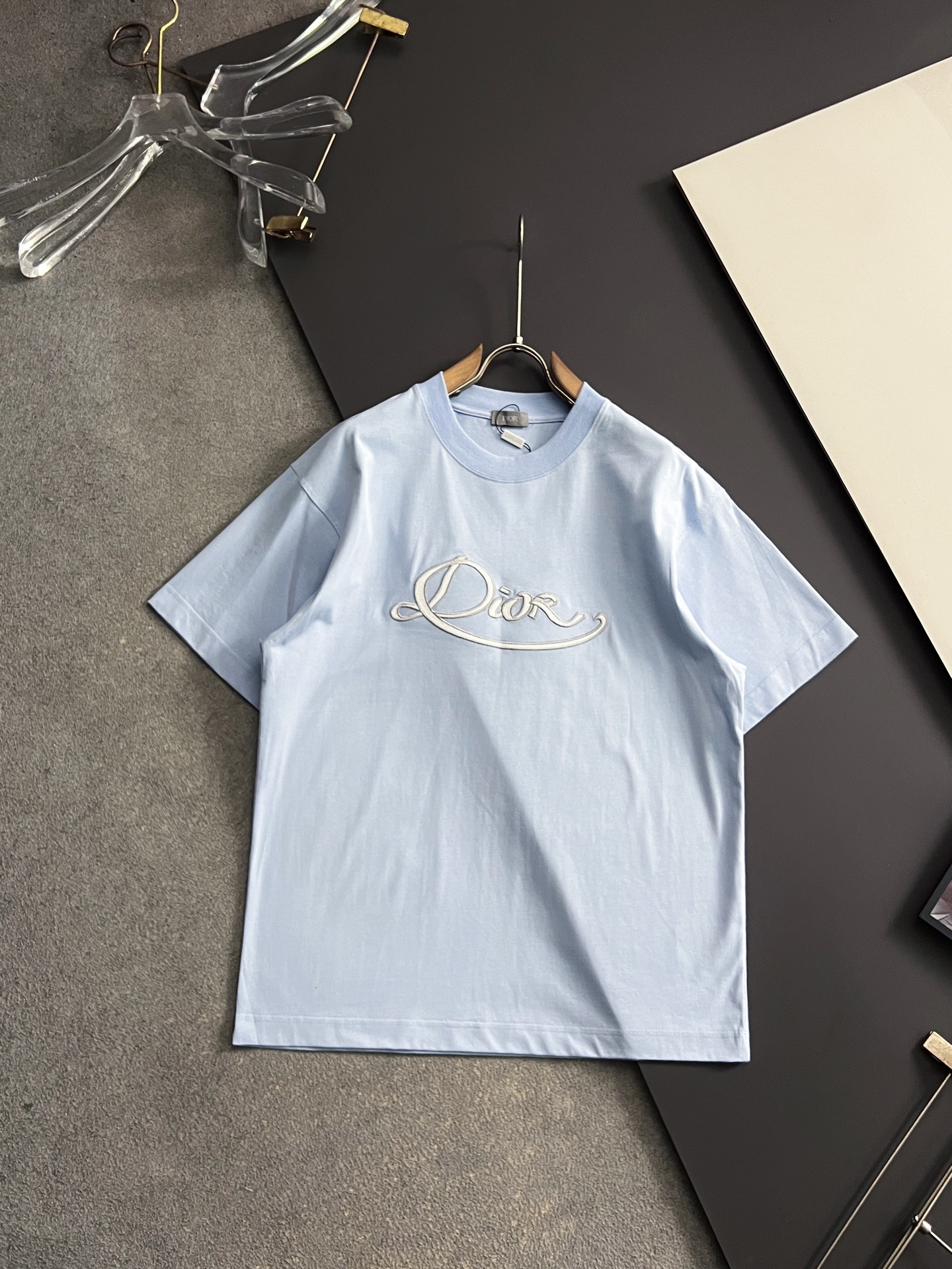 ）CD*2026Ss最新工艺短袖260g纯棉双纱爆款现货春夏短袖，简约基础衣橱神器， 休闲百搭必备款）做