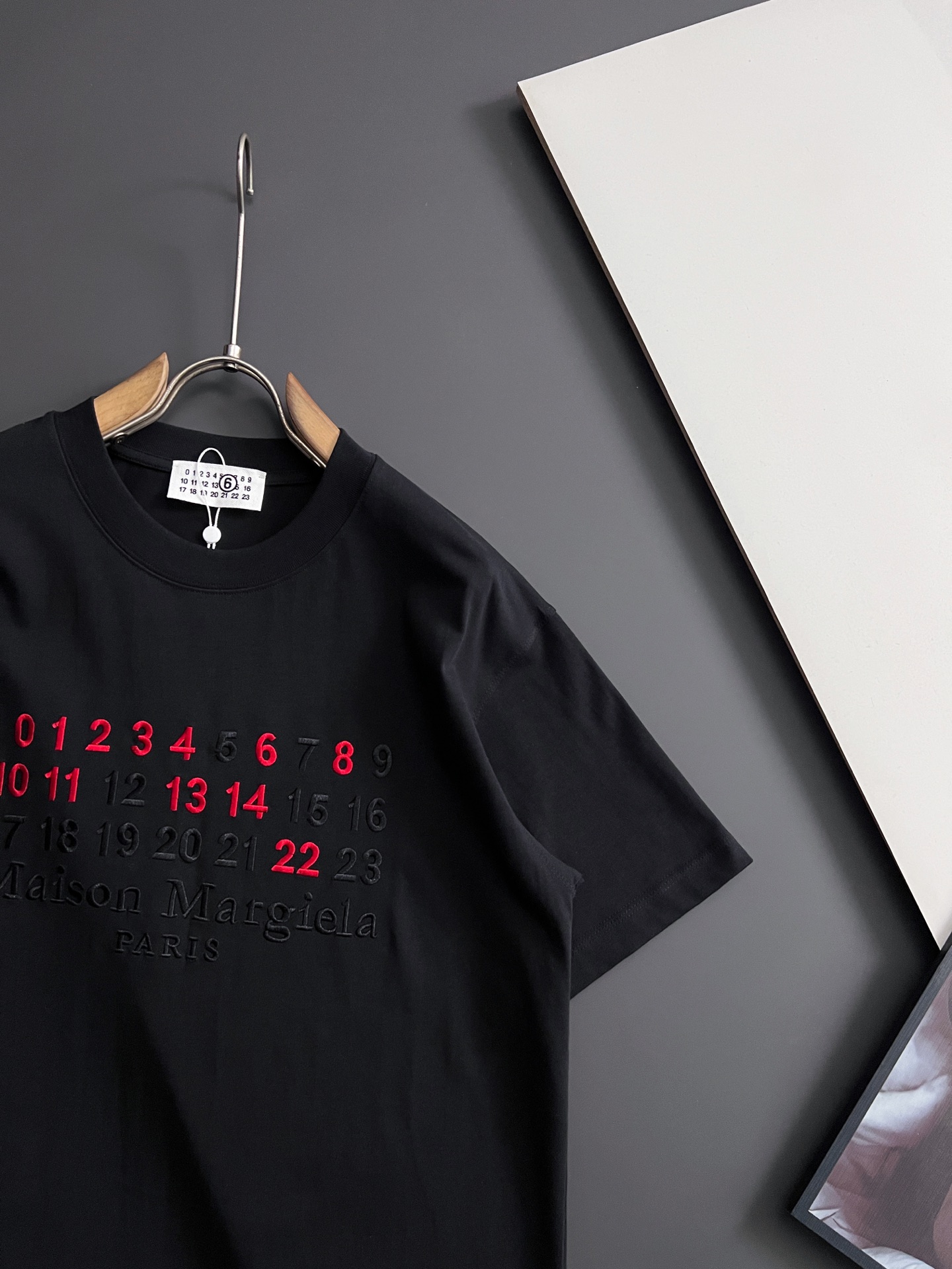 ）MM6*2026Ss最新工艺短袖260g纯棉双纱爆款现货春夏短袖，简约基础衣橱神器， 休闲百搭必备款）