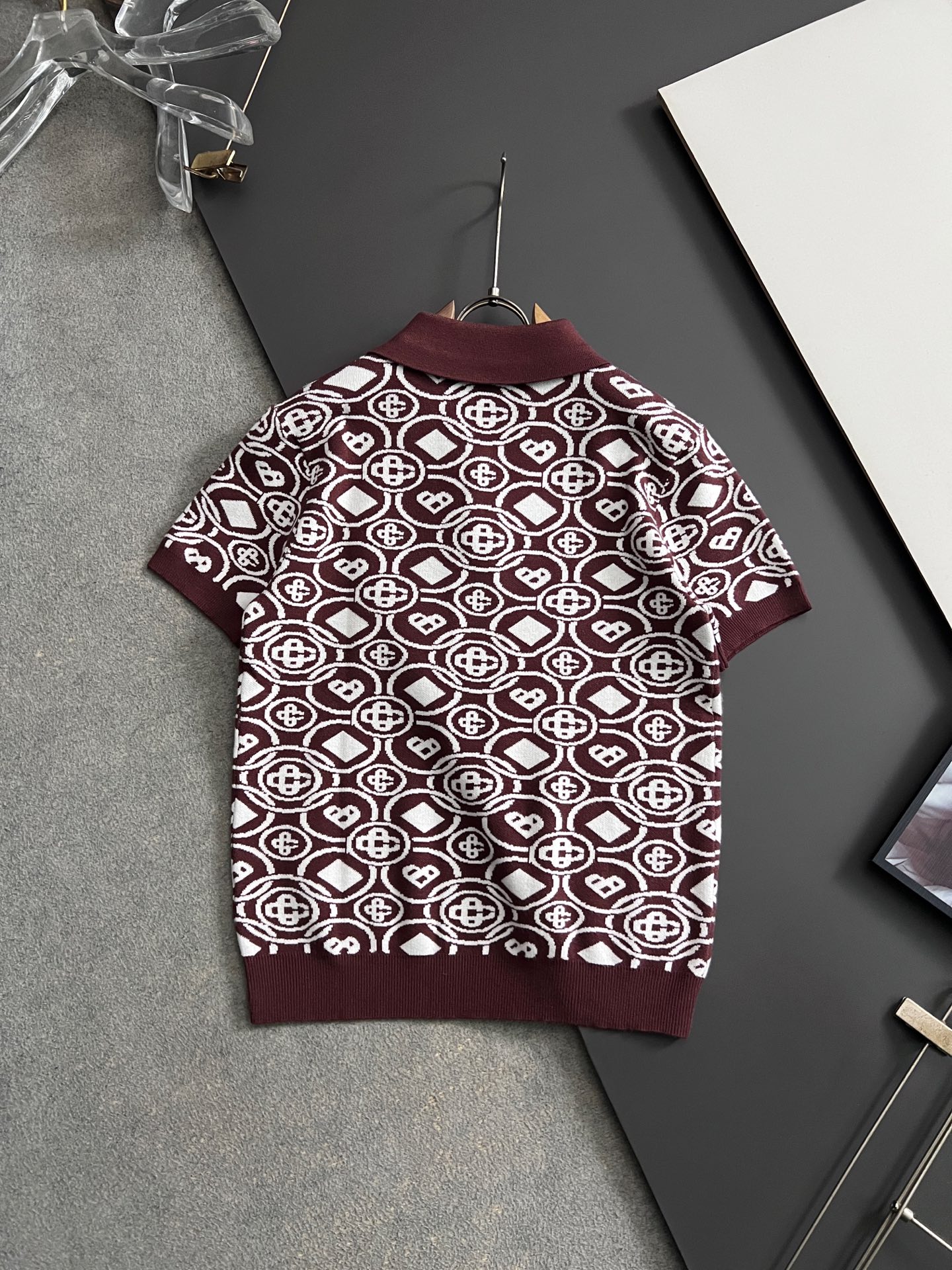 ）原Casablanc*品质元单、 2026Ss春夏秀场系列针织套装🔥本款选用仿羊绒厚织面料打造，设计装