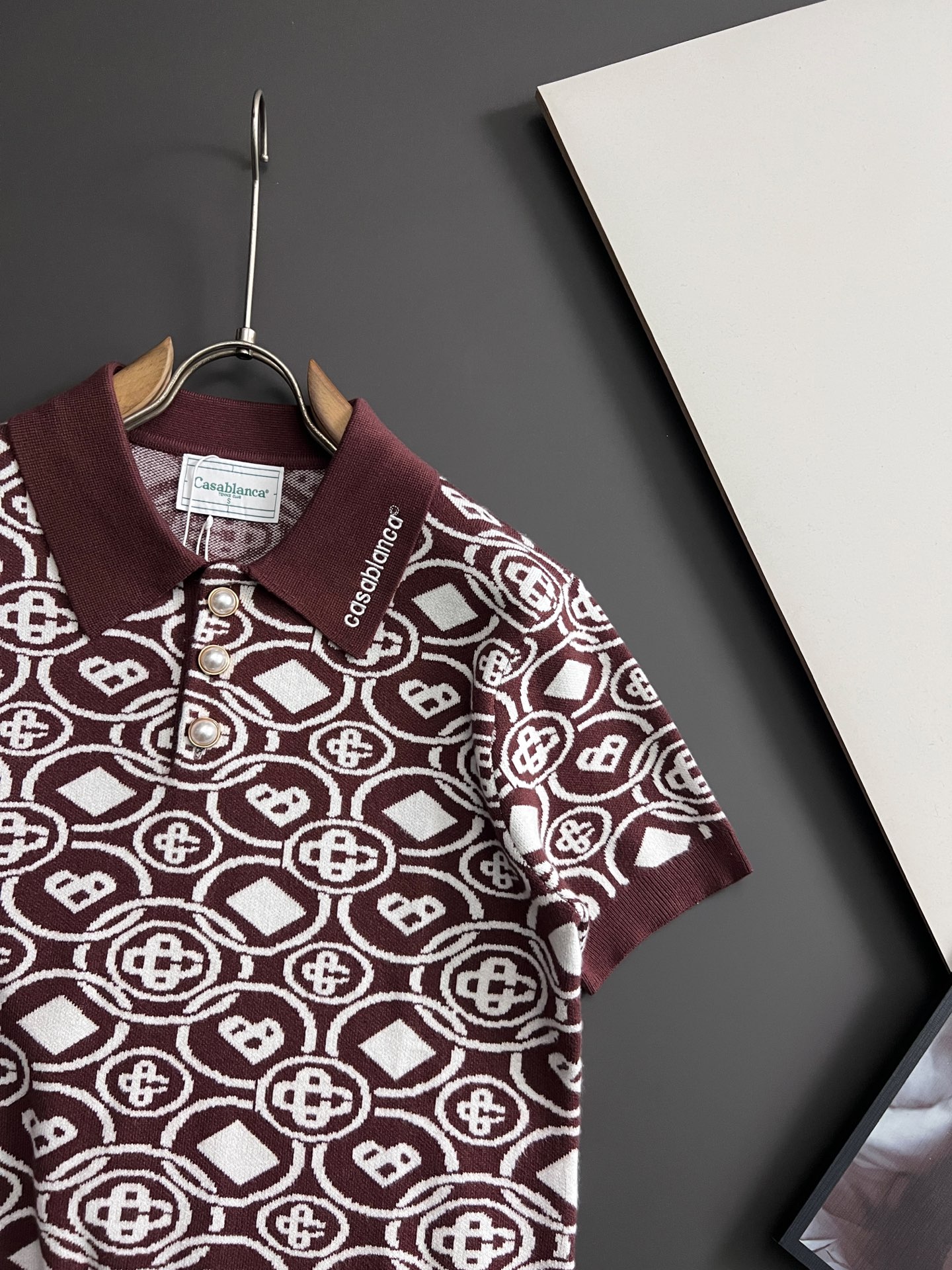 ）原Casablanc*品质元单、 2026Ss春夏秀场系列针织套装🔥本款选用仿羊绒厚织面料打造，设计装