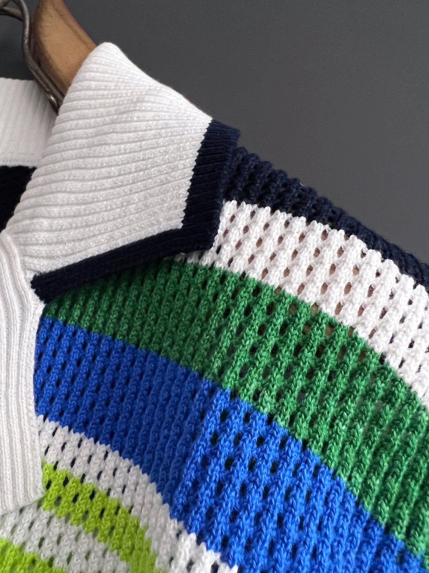 ）Casablanc*品质元单、 2026Ss春夏秀场系列针织套装🔥本款选用运动风尼龙网眼面料打造，设计