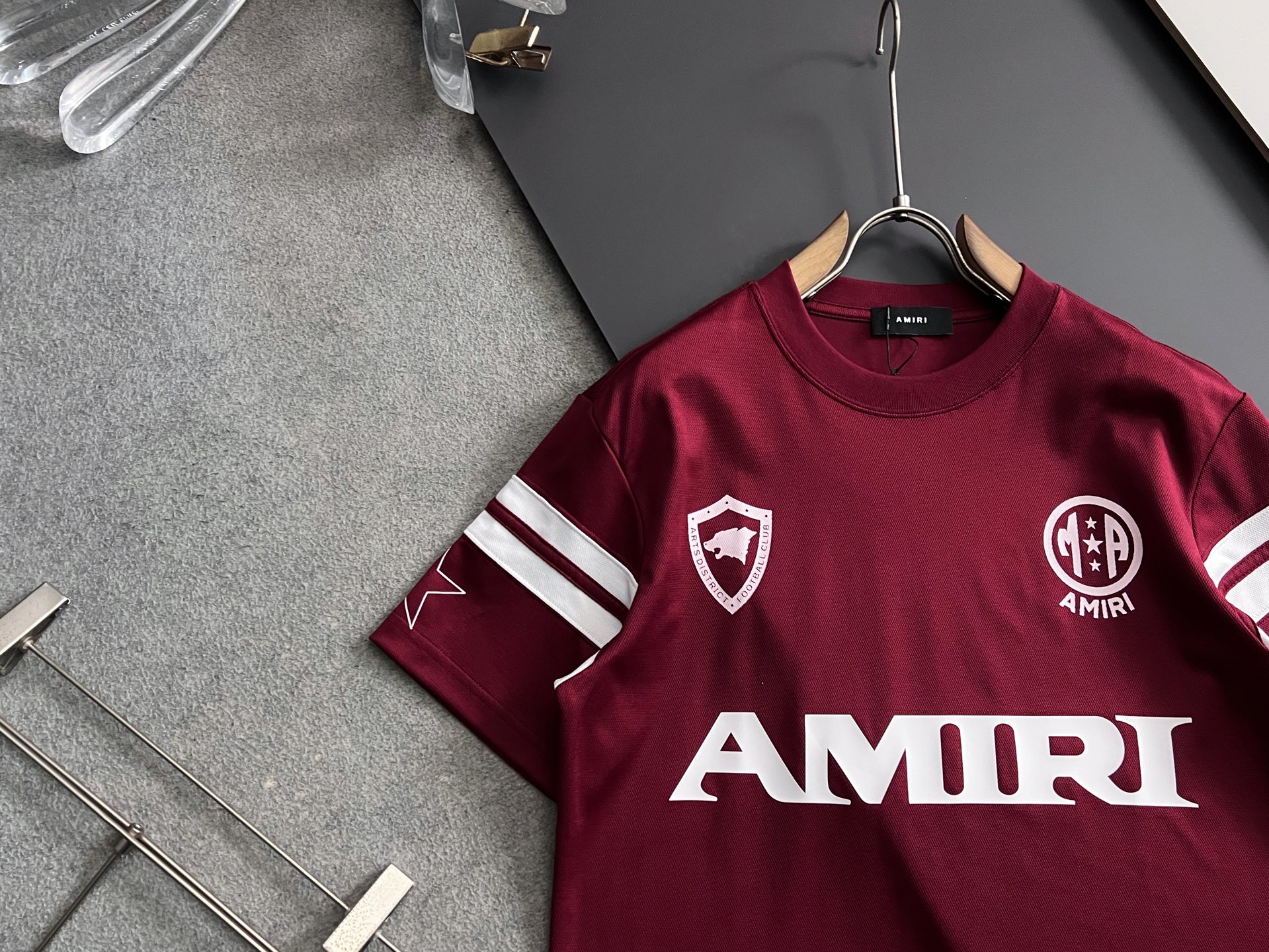 ）Amiri*2026独家·新品T恤！美国杜邦公司所罗纳面料黑科技）爆款现货春夏短袖，简约基础衣橱神器，