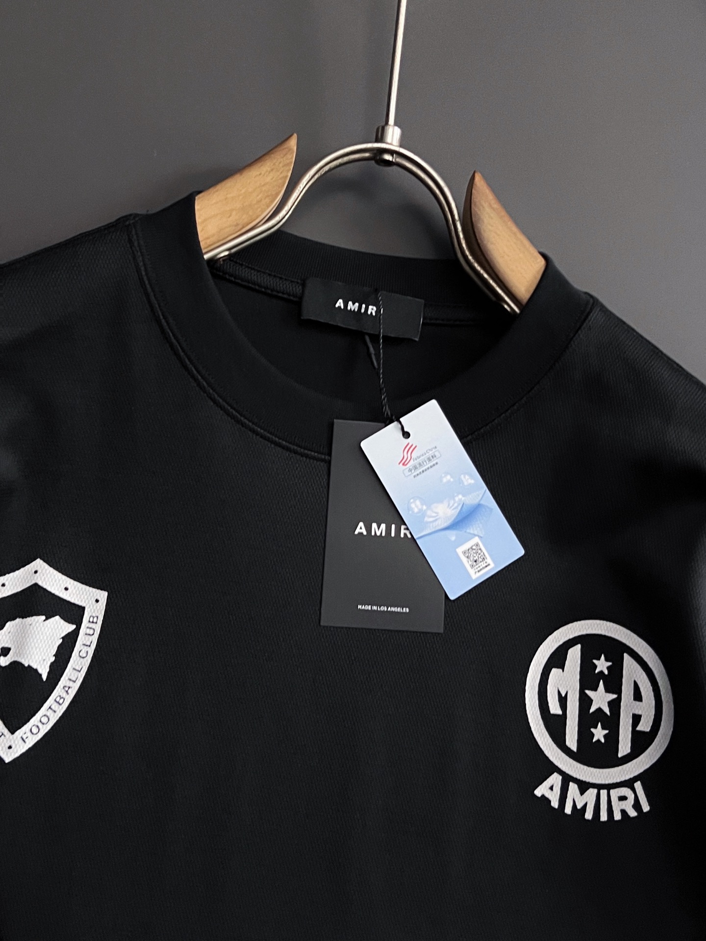 ）Amiri*2026独家·新品T恤！美国杜邦公司所罗纳面料黑科技）爆款现货春夏短袖，简约基础衣橱神器，