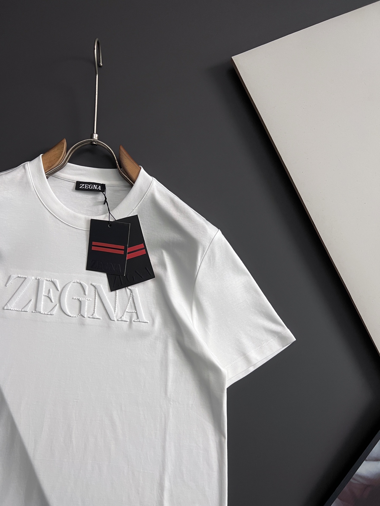 ）zegn*🌟双股丝光绝佳高品质进口牛奶丝T恤，渠道正品进口，定制丝光、特级面料，亲肤性绝佳，细节极致完