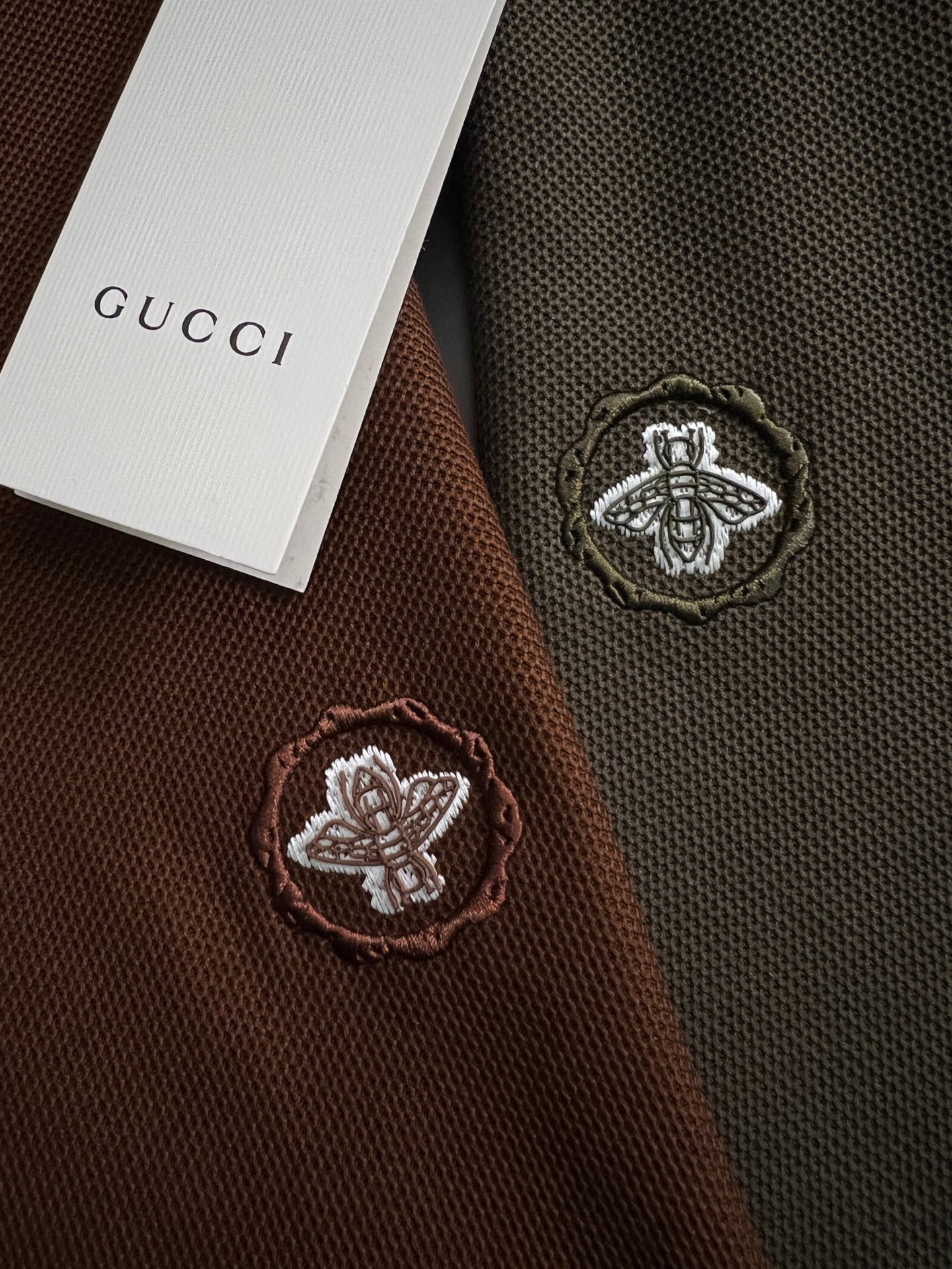 ）Gucc* 🌟春夏新款男士短袖Polo衫，品牌最新设计元素！既不单调也不复杂,恰到好处的展现品味！客供
