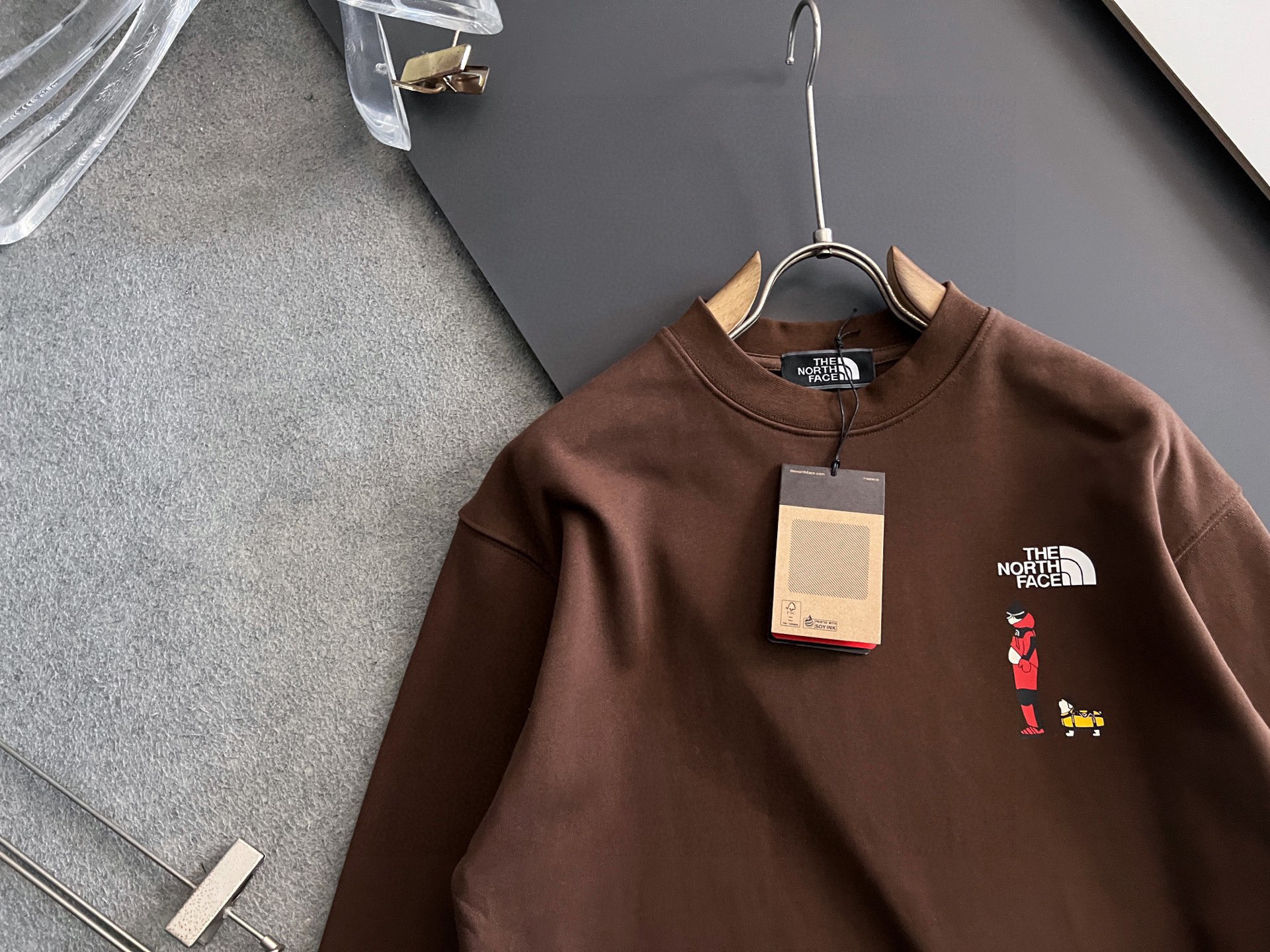 北面*🌟独家定制。 15年专业卫衣，无论是面料上还是版型上都是完美越级，精美工艺圆领款，独家特制纯棉41