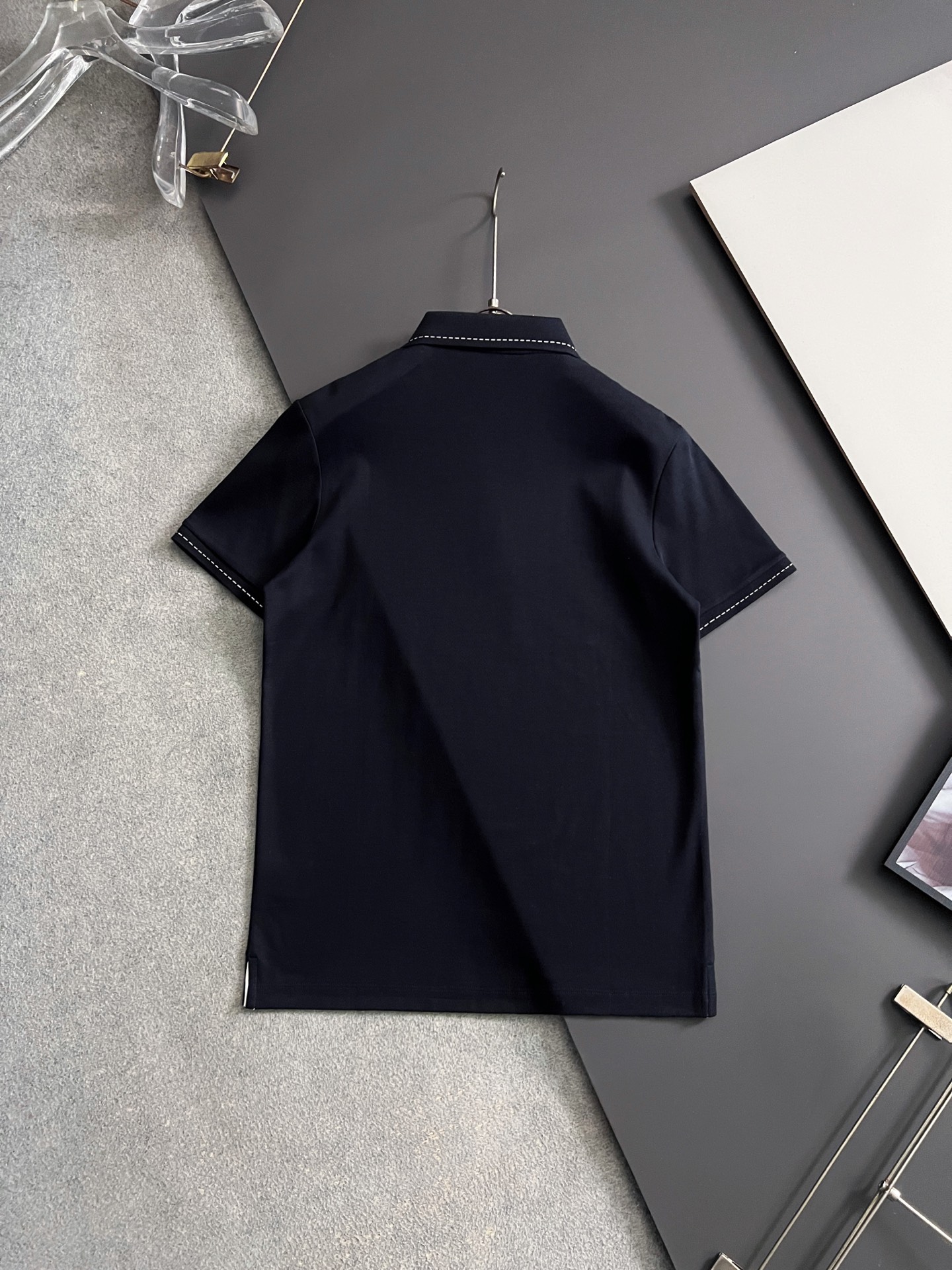 ）loro Piana* 🌟春夏新款男士短袖Polo衫，品牌最新设计元素！既不单调也不复杂,恰到好处的展