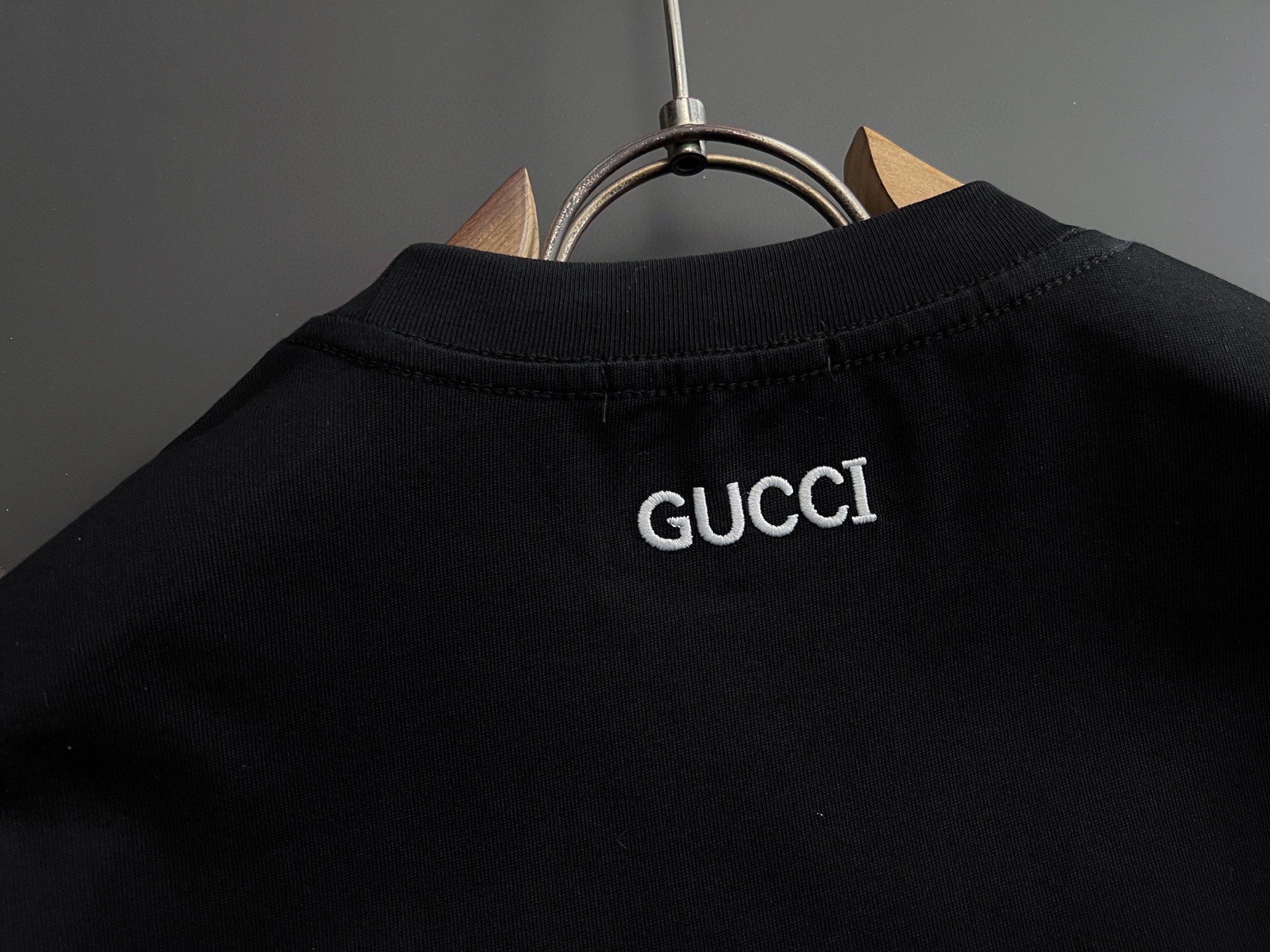 ）Gucc*2026Ss最新工艺短袖280g纯棉双纱爆款现货四季系列短袖，简约基础衣橱神器， 休闲百搭必