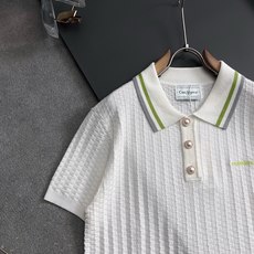 )原Casablanc*品质元单、 Ss春夏秀场系列针织套装🔥 本款选用运动风天丝面料打造,设计灵感来自篮球服棱条压花。 )原Casablanc*品质元单、 Ss春夏秀场系列针织套装🔥 本款选用运动风天丝面料打造,设计灵感来自篮球服棱条压花。
