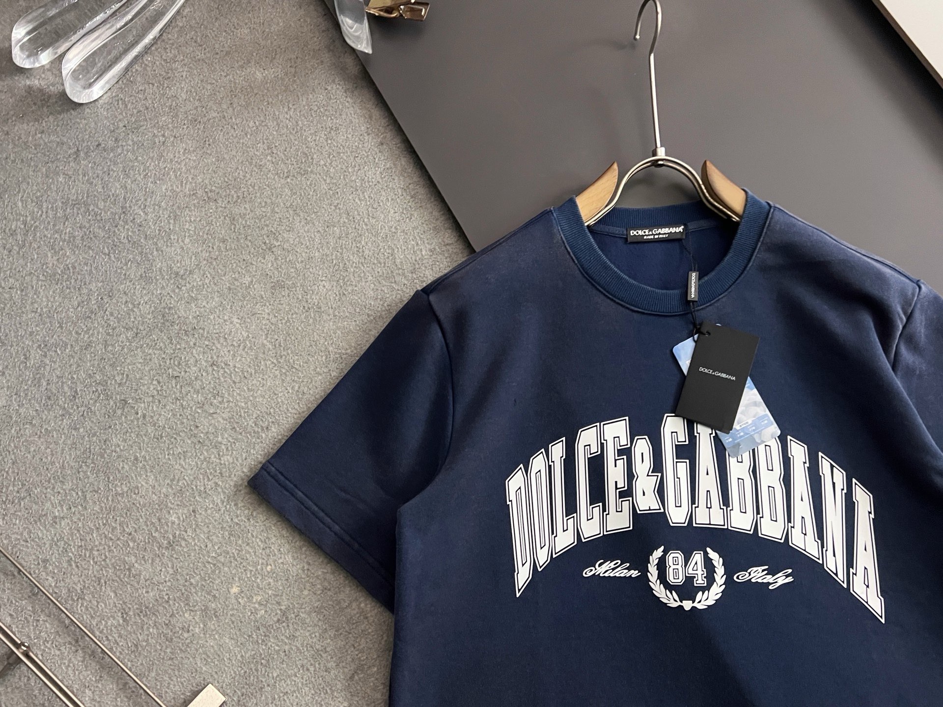 ）DG*2026套装独家·新品慵懒宽松特软毛圈卫衣短袖！黑科技亲肤触感）爆款现货春夏短袖，简约基础衣橱神器， 休闲百搭必