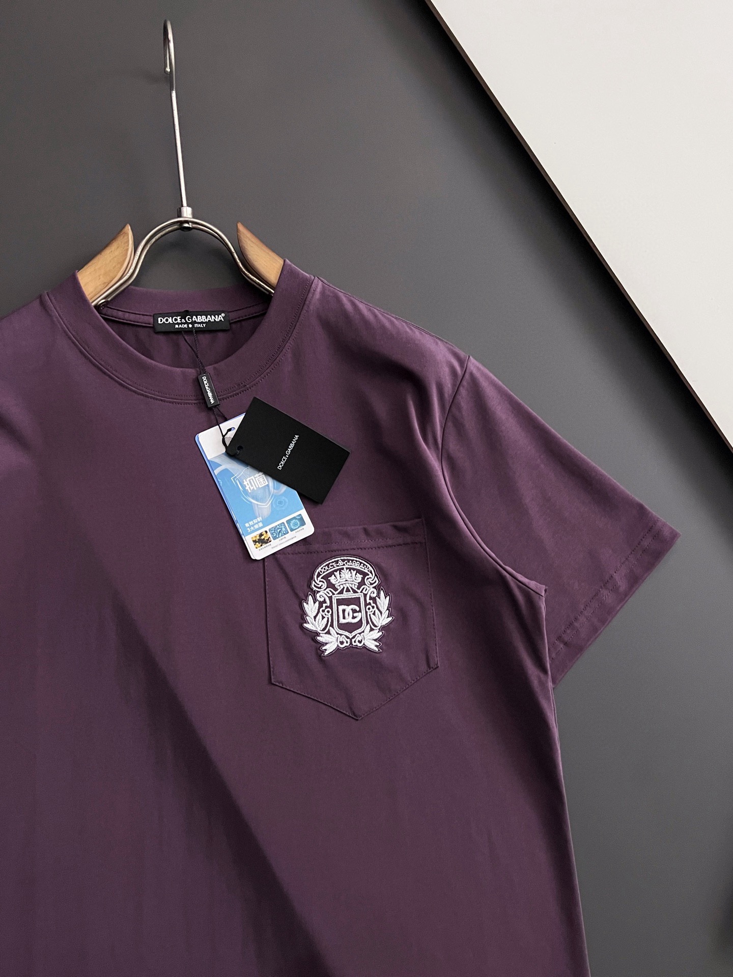 ）DG*2026独家·新品！美国杜邦公司所罗纳面料黑科技）爆款现货春夏短袖，简约基础衣橱神器， 休闲百搭必备款）做工走线
