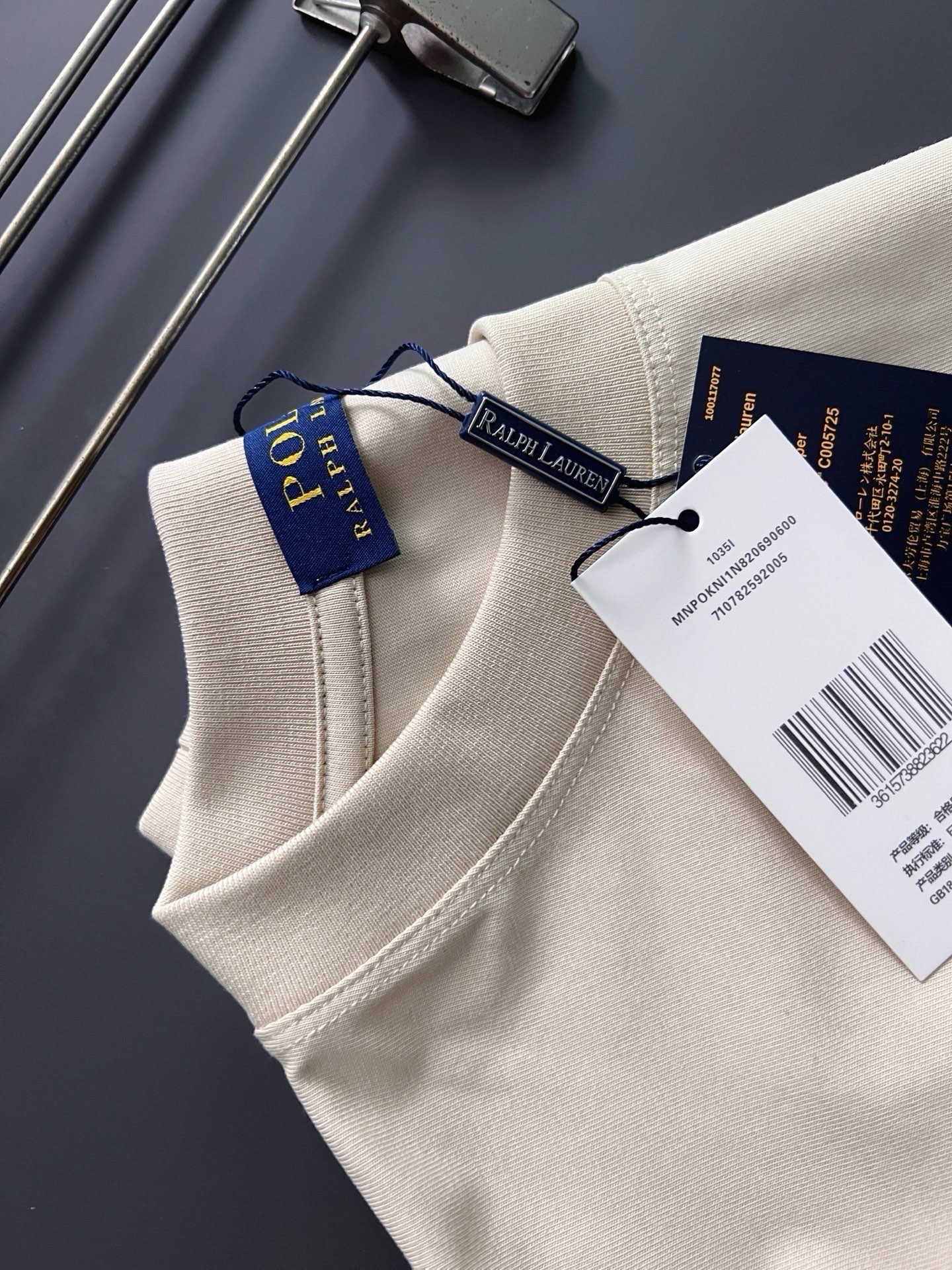 ）Ralph*Lauren*2026Ss🌟独家爆款拉夫·劳伦260g高支抗菌索罗娜科技冰爽棉、最新独家爆款*.】简约基础
