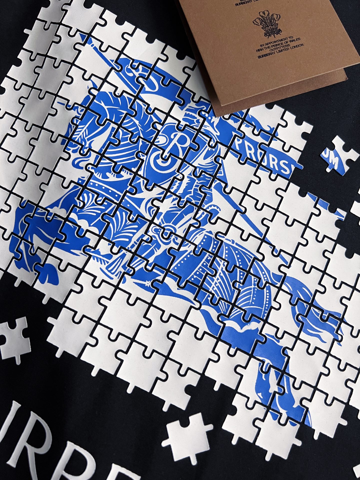 ）创意拼图Bur·新品，100%冷柔丝光棉220g爆款现货秋冬长袖，简约基础衣橱神器， 休闲百搭必备款）做工走线质感一流