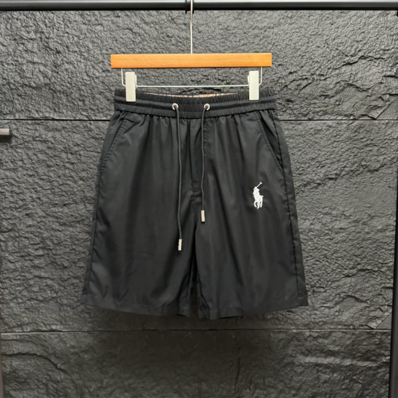 Polo Ralph Lauren 2025 Spring/Summer Logo Swim Trunks - Black, Size M-4XL