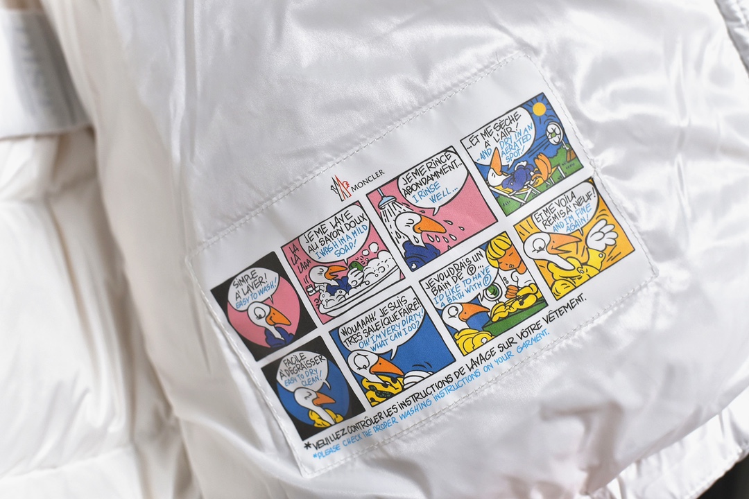 图片[9]-#SG 巅峰版 Moncler Maya 白玛雅 「专供高端客户」🔺 真正独家填充国标90白鹅绒，不是国标90绒包退包赔，拉链五金独立开模制作。刺绣，纱线 经过计算机测绘 %99.99还原度 面料采用进口原渠道高密度纳米级面料 内里充绒超级饱满。无需过多赘述，欢迎货比三家，全年可售后，放心消费 尺码：1 2 3 4 5 6-选品中心