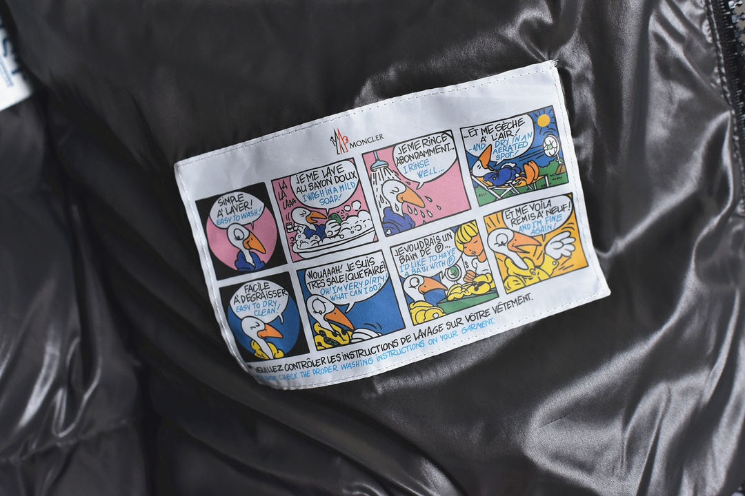 图片[7]-#SG 巅峰版 Moncler Maya 黑玛雅 「专供高端客户」🔺 真正独家填充国标90白鹅绒，不是国标90绒包退包赔，拉链五金独立开模制作。刺绣，纱线 经过计算机测绘 %99.99还原度 面料采用进口原渠道高密度纳米级面料 内里充绒超级饱满。无需过多赘述，欢迎货比三家，全年可售后，放心消费 尺码：1 2 3 4 5 6-选品中心