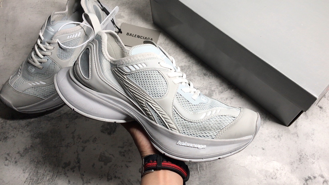 BALEN】#GT Release: Balenciaga Circuit Sneakers Low-Top in Grey - Bag