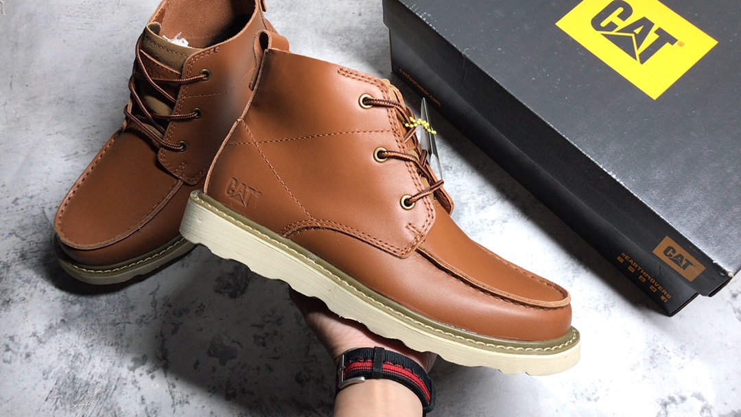 CAT Luxury Designer Leather Shoe crafted with hand-finished materials