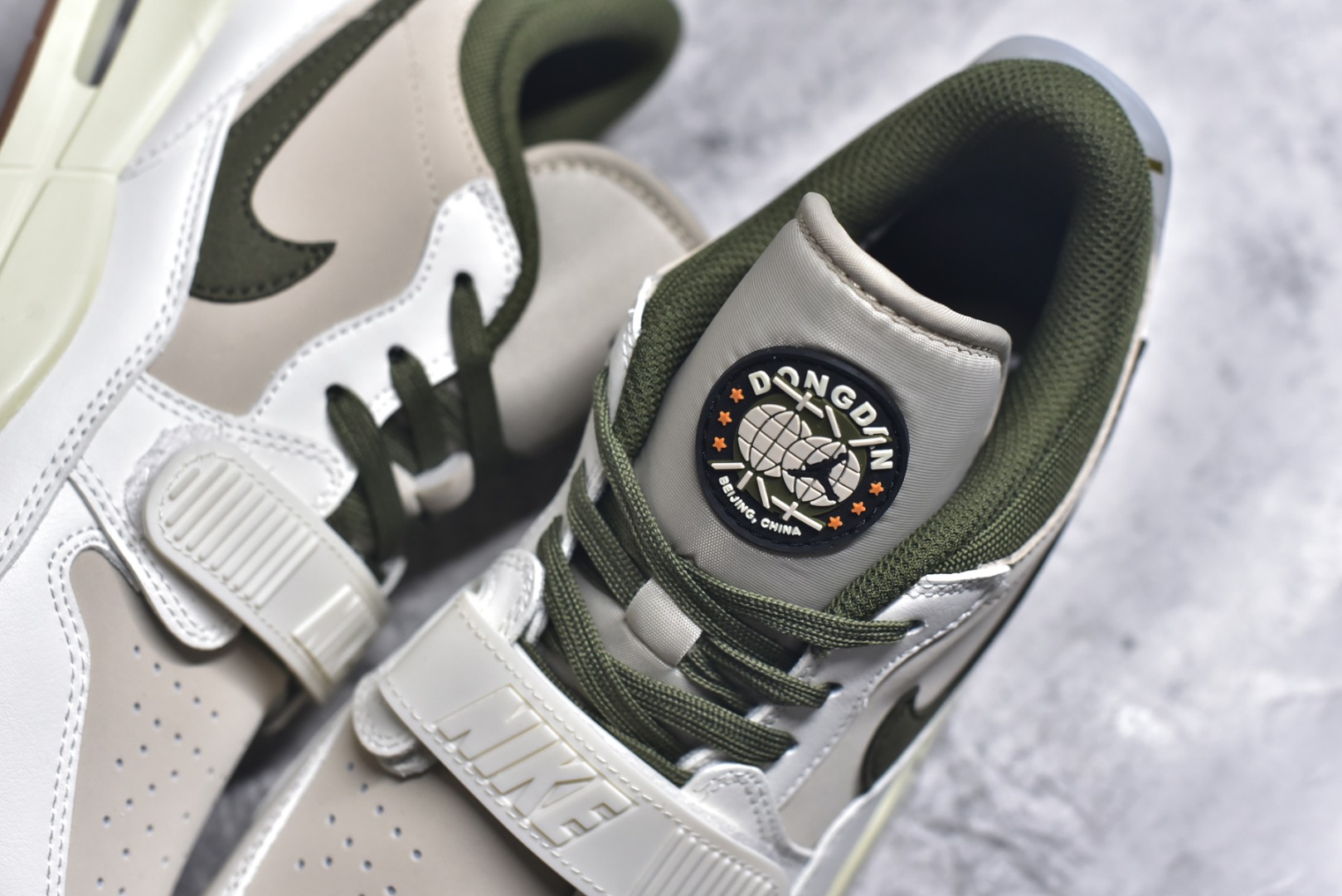 图片[9]-#Nike Air Jordan Legacy 312 Low “奶白橄榄绿东单”乔丹最强三合一混合版 原厂私磨 原厂纸板 原厂盒装 完美走线 进口头层皮 致力打造精致。IB8856 121 尺码：36-47（半）-选品中心