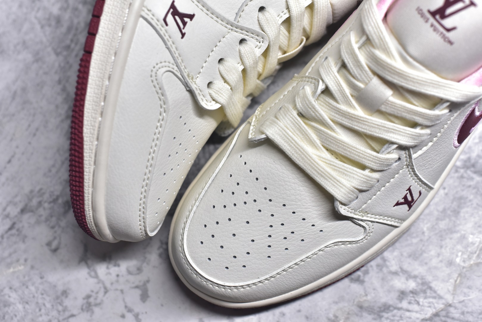 图片[8]-#Air Jordan 1 Low AJ1 乔1 情人节限定 红樱桃 高端定制 低帮复古篮球鞋 XX3168-520 #定制鞋盒 大厂纯原品质出货 超高清洁度 皮料切割干净无任何毛边 细节完美 尺码：36 36.5 37.5 38 36.5 39 40 40.5 41 42 42.5 43 44 44.5 45 9.E5-选品中心