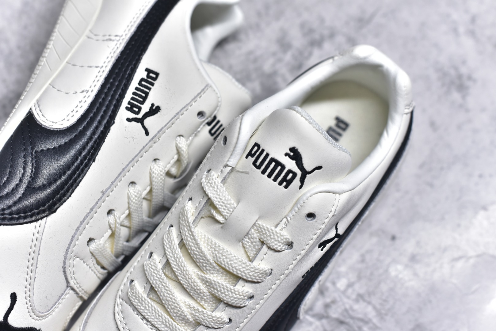 图片[9]-#Puma Speedcet OG 彪马低帮复古运动休闲赛车跑鞋 以趣味十足又前卫复古的设计引领潮流，将赛道精神融入街头时尚，开启前卫竞速之旅。融入经典配色，主打前卫复古风。鞋款的鞋侧以复古的流线造型，缀以经典Logo，巧妙吸睛；麂皮+网眼融合舒适鞋面，赋予了独特的个性美学，演绎赛车的无尽能量。 货号：401603-02 尺码：35-46-选品中心