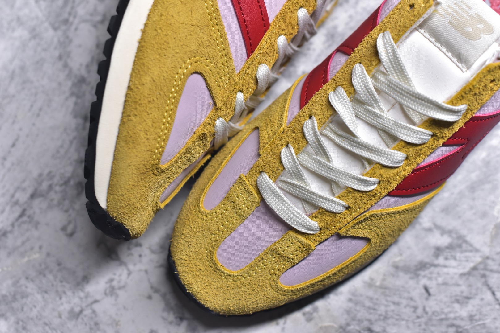 图片[8]-#New Balance NB 471系列 U471AC 黄红 小红书爆款 全新档案 独立私磨开发 正确色卡校准 长绒反毛材质一比一还原 头层N字标 后跟弧度一致 中底拉帮干净利索 尺码：36 37 37.5 38 38.5 39 40 40.5 41 42 42.5 43 44 45-选品中心