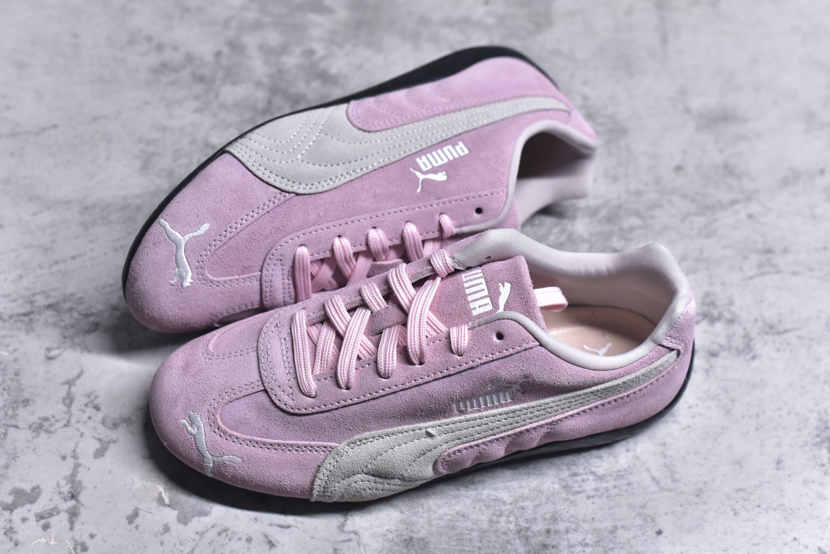 图片[7]-#The Open Product x Puma SpeedcatFS2011 极速赛车系列彪马低帮生活休闲鞋 398846 04 原装档案原数据纸版楦型 采用原厂固色翻毛皮鞋面材质 二次成型\’猛帮\’成型工艺 尺码：35 36 37 37.5 38 38.5 39 40-选品中心