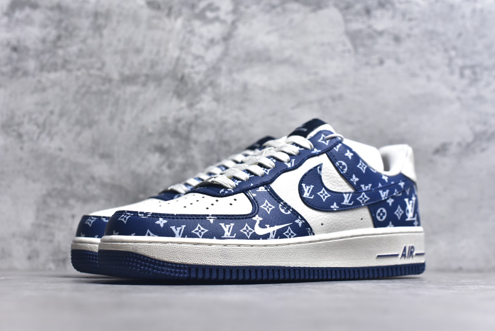 图片[2]-#Nike Air Force 1\’07 Low LV联名 白蓝小白勾 空军一号低帮休闲板鞋 LW9279-008 #原楦头原纸板 原装鞋盒 定制五金配件 内置全掌气垫 原厂鞋底 尺码：36 36.5 37.5 38 38.5 39 40 40.5 41 42 42.5 43 44 44.5 45 9.D4-选品中心