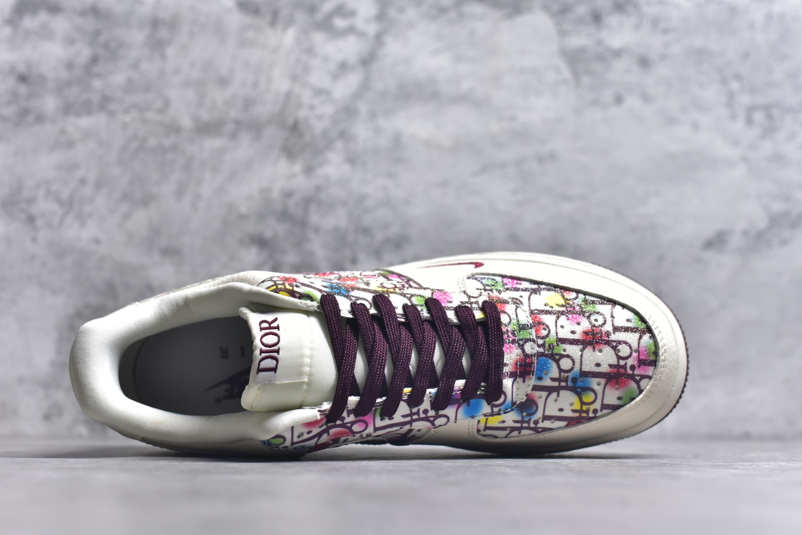 图片[4]-#Nike Air Force 1\’07 Low 迪奥联名 彩色插花 空军一号低帮休闲板鞋 DF0188-063 #原楦头原纸板 原装鞋盒 定制五金配件 内置全掌气垫 原厂鞋底 尺码：36 36.5 37.5 38 38.5 39 40 40.5 41 42 42.5 43 44 44.5 45 9.D4-选品中心