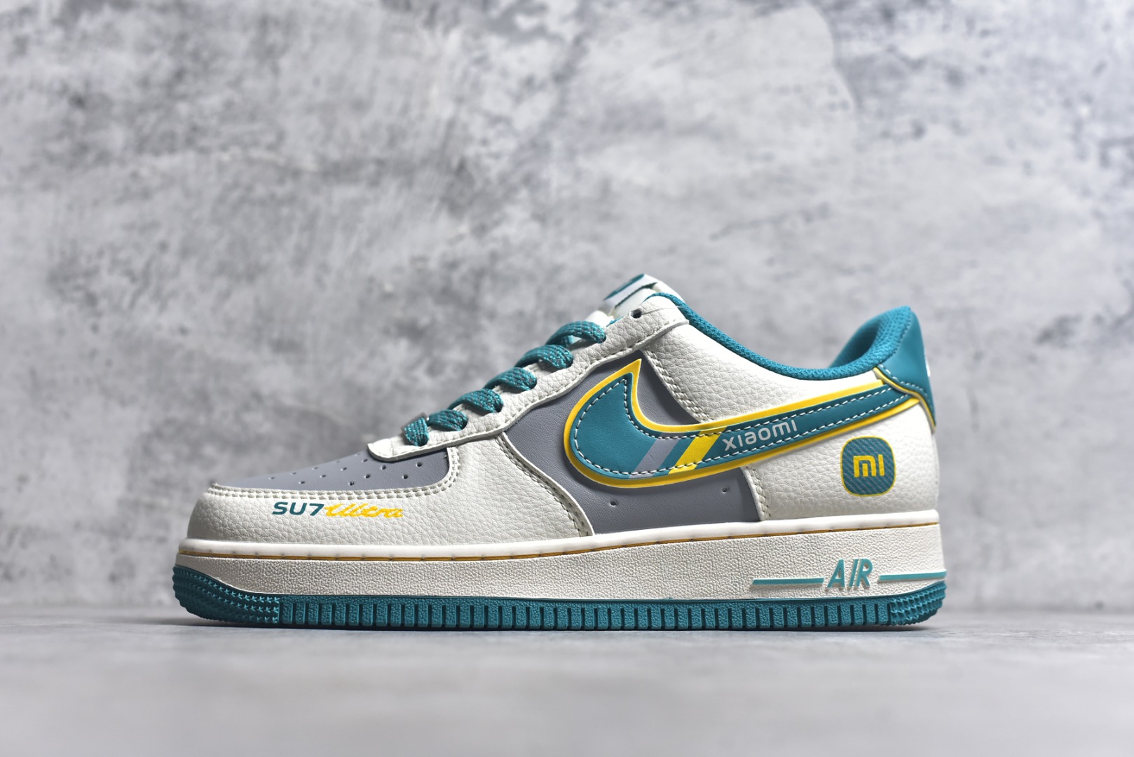 #Nike Air Force 1 \’07 Low 小米联名 海湾蓝 空军一号低帮休闲板鞋 SS1168-208 #原楦头原纸板 原装鞋盒 定制五金配件 内置全掌气垫 原厂鞋底 尺码：36 36.5 37.5 38 38.5 39 40 40.5 41 42 42.5 43 44 44.5 45 9.D4-选品中心