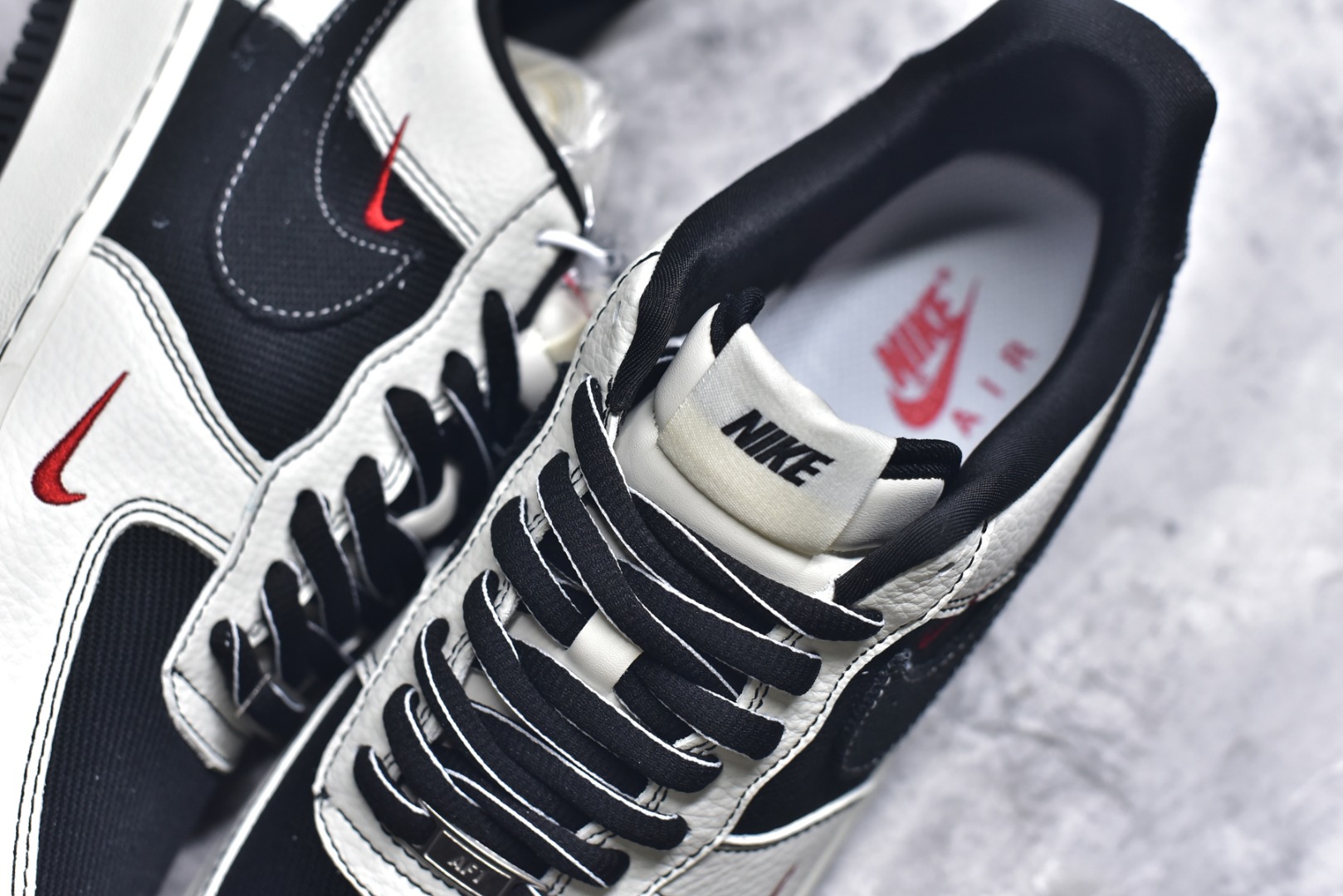 图片[9]-#Nike Air Force 1\’07 Low 黑白三小勾 空军一号低帮休闲板鞋 SC9207-537 #原楦头原纸板 原装鞋盒 定制五金配件 内置全掌气垫 原厂鞋底 尺码：36 36.5 37.5 38 38.5 39 40 40.5 41 42 42.5 43 44 44.5 45 9.D4-选品中心