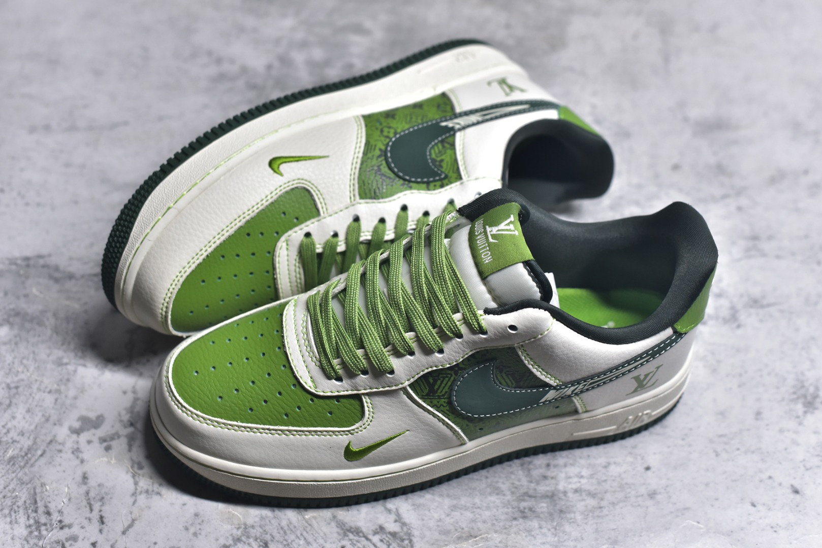 图片[7]-#Nike Air Force 1 \’07 Low LV联名 松石绿 空军一号低帮休闲板鞋 KK1988-086 #原楦头原纸板 原装鞋盒 定制五金配件 内置全掌气垫 原厂鞋底 尺码：36 36.5 37.5 38 38.5 39 40 40.5 41 42 42.5 43 44 44.5 45 9.D4-选品中心