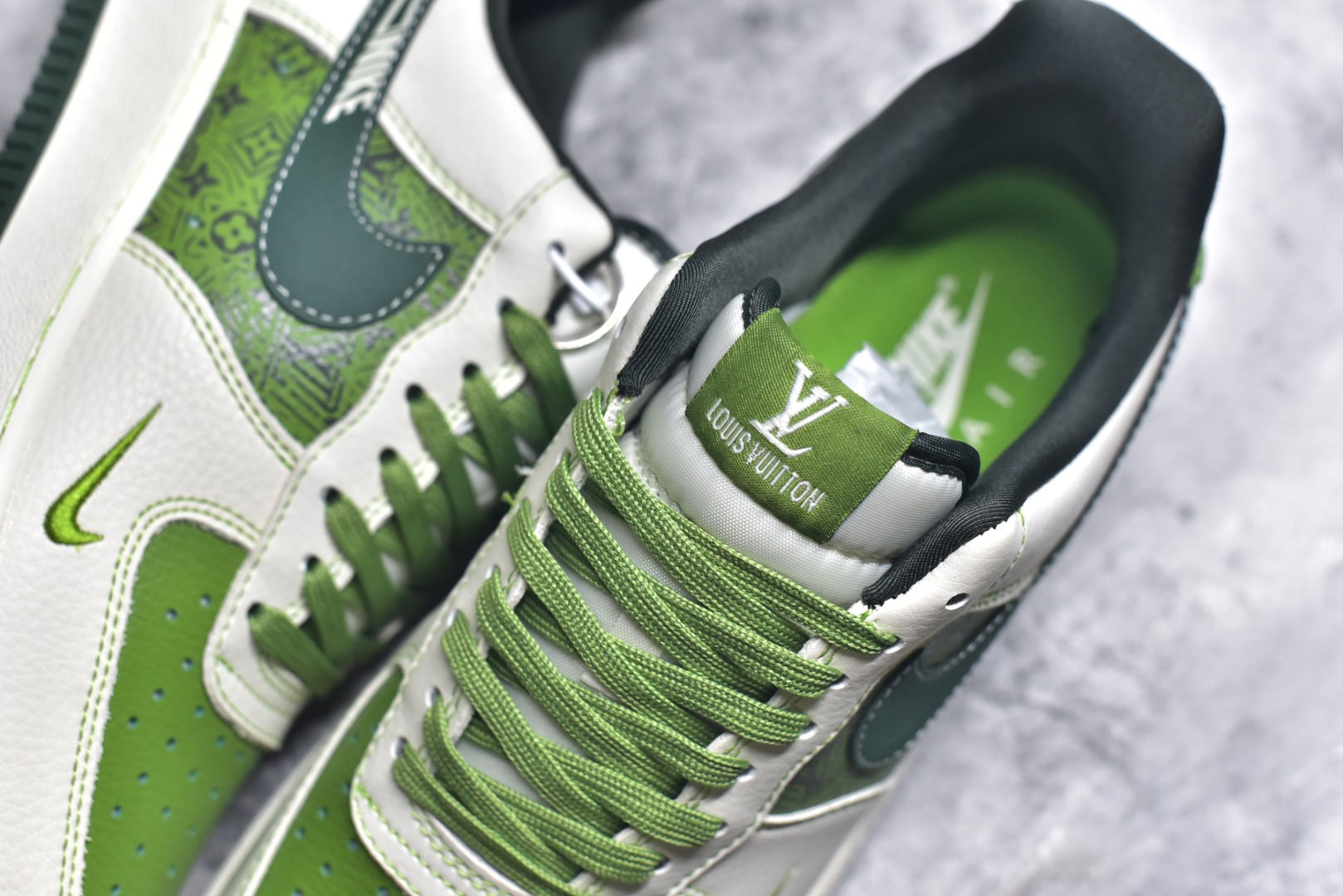 图片[9]-#Nike Air Force 1 \’07 Low LV联名 松石绿 空军一号低帮休闲板鞋 KK1988-086 #原楦头原纸板 原装鞋盒 定制五金配件 内置全掌气垫 原厂鞋底 尺码：36 36.5 37.5 38 38.5 39 40 40.5 41 42 42.5 43 44 44.5 45 9.D4-选品中心