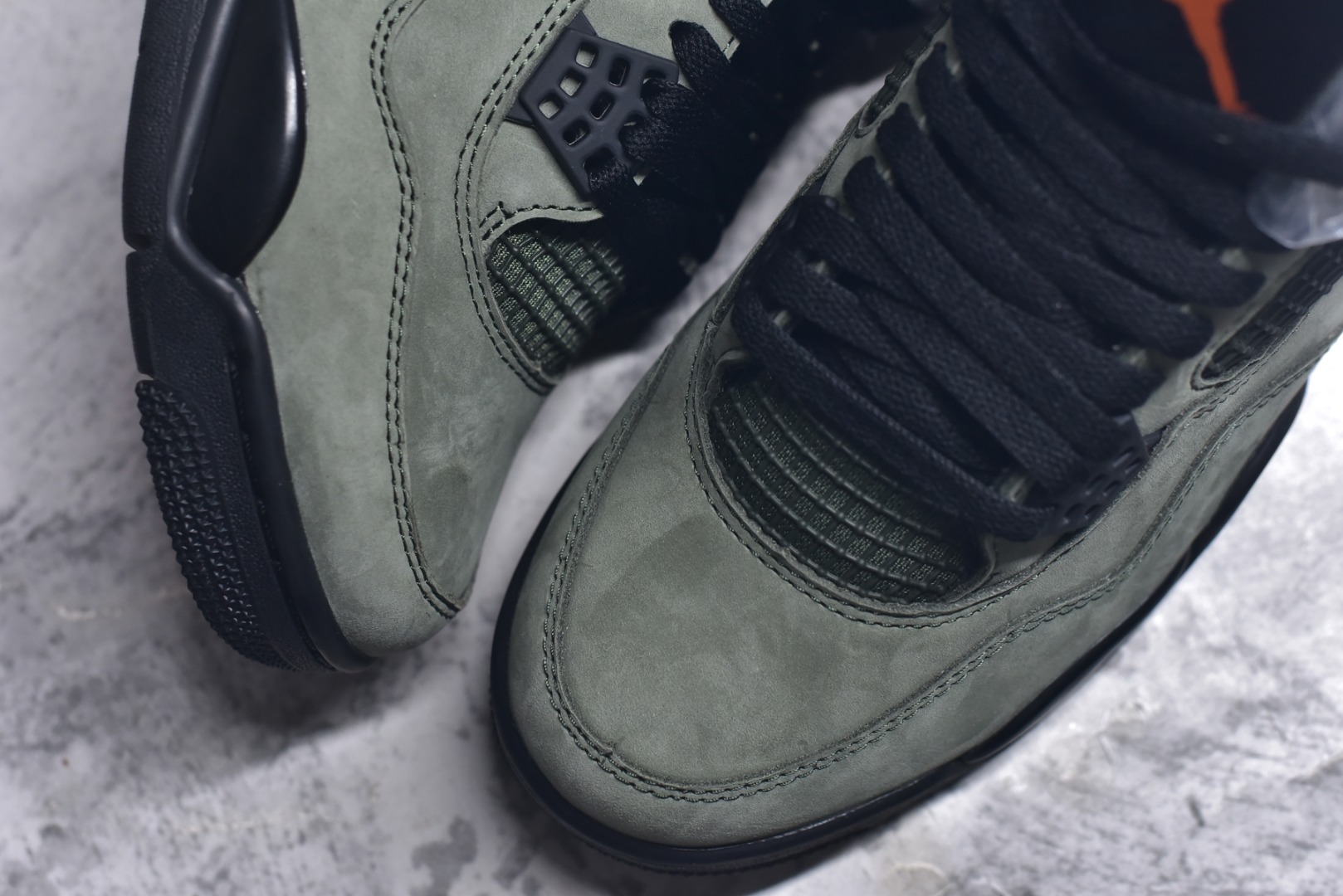 图片[8]-#Air Jordan 4 AJ4乔4 五道杠联名款 文化篮球鞋 IB1519-200 国内一线大厂OG出品 匠心打造 原厂皮料原厂数据 全新纸板 模具打造 外贸 平台高端零售专供品质 品质毋庸置疑 一眼正品既视感 细节均已解码 尺码：36 36.5 37.5 38 38.5 39 40 40.5 41 42 42.5 43 44 44.5 45 46 47.5-选品中心