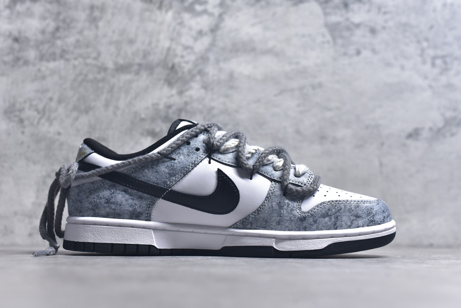 图片[3]-#Nike SB Dunk Low 麦穗灰绑带 低帮休闲板鞋 DD1391-100 #定制鞋盒 大厂纯原品质出货 超高清洁度 皮料切割干净无任何毛边 细节完美 尺码：40 40.5 41 42 42.5 43 44 44.5 45 46 9.E5-选品中心