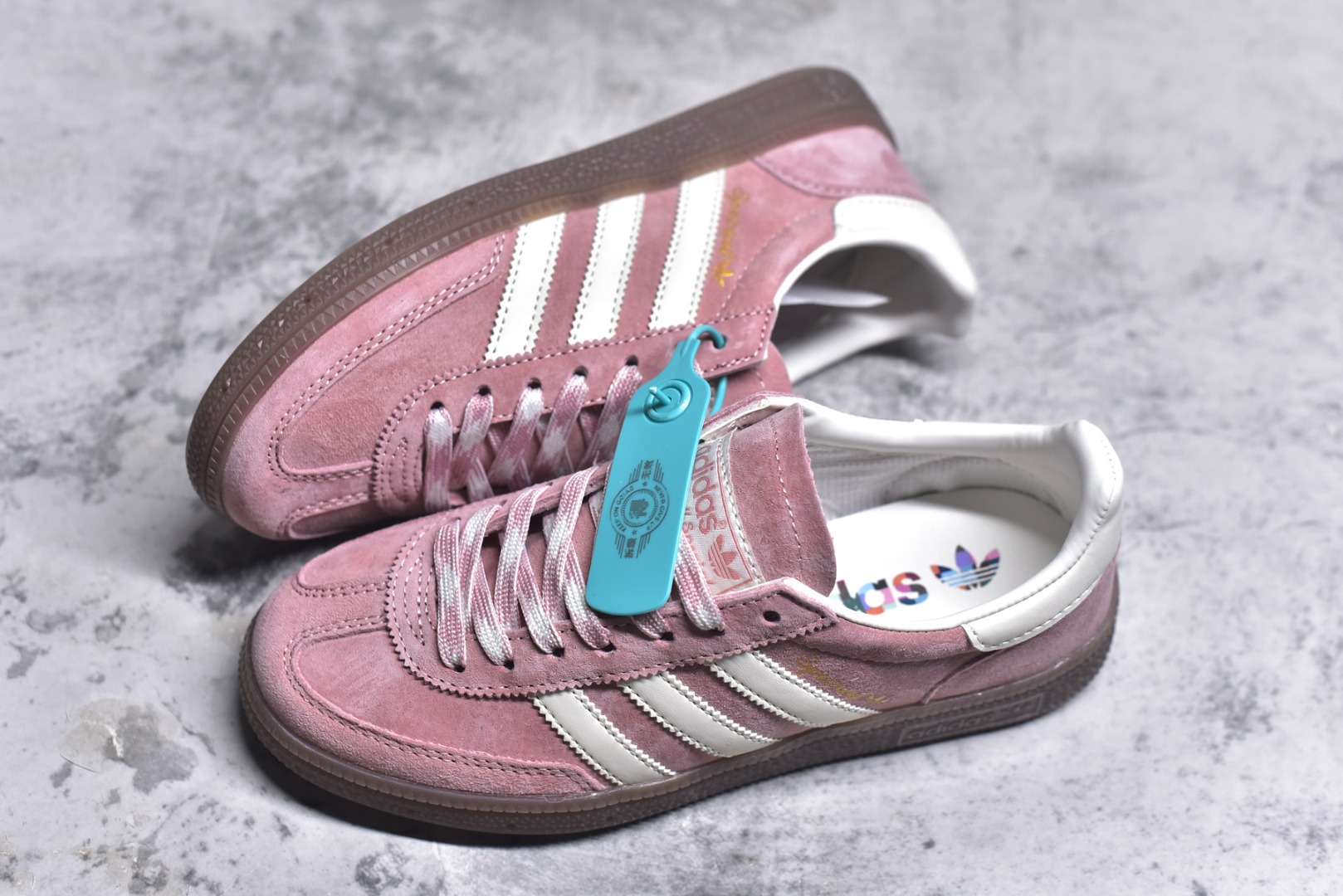 图片[7]-#Adidas HANDBALL SPEZIAL 低帮三叶草学院风复古休闲板鞋 货号：KJ6305 尺码：36-41-选品中心