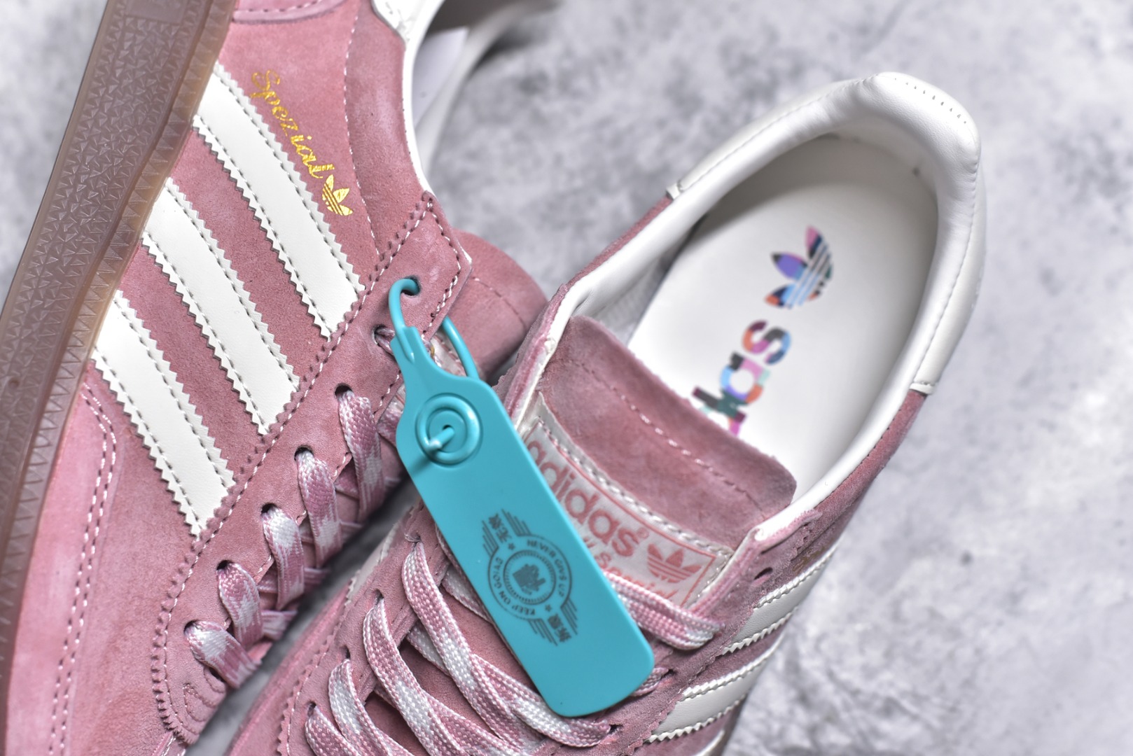 图片[9]-#Adidas HANDBALL SPEZIAL 低帮三叶草学院风复古休闲板鞋 货号：KJ6305 尺码：36-41-选品中心