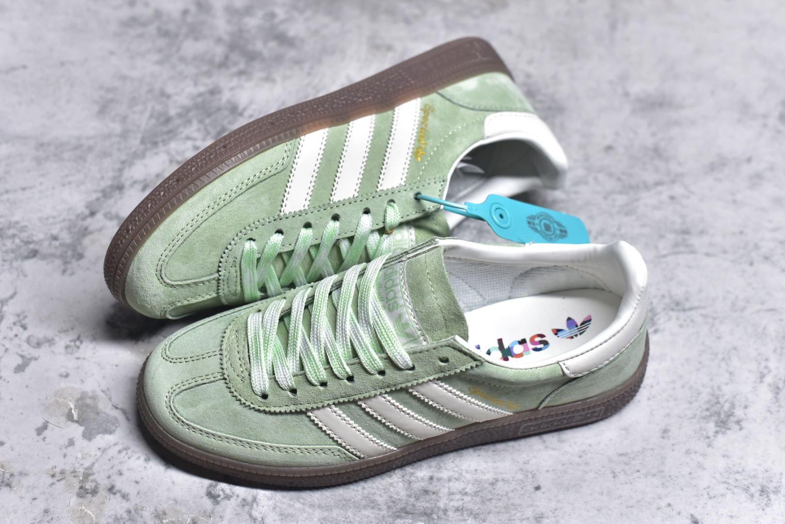 图片[7]-#Adidas HANDBALL SPEZIAL 低帮三叶草学院风复古休闲板鞋 货号：KI5932 尺码：36-45-选品中心