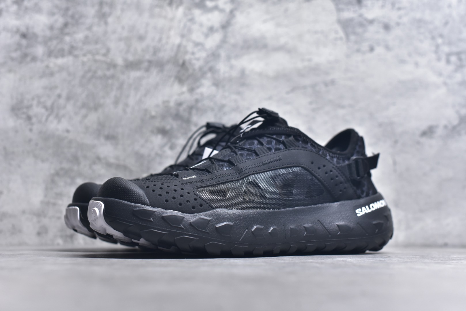 图片[2]-#SALOMON萨洛蒙 SOLAMPHIBIAN 时尚潮流百搭舒适 轮胎鞋 水陆两栖 低帮 户外功能鞋 男女款 黑色478148 尺码：36-46-选品中心