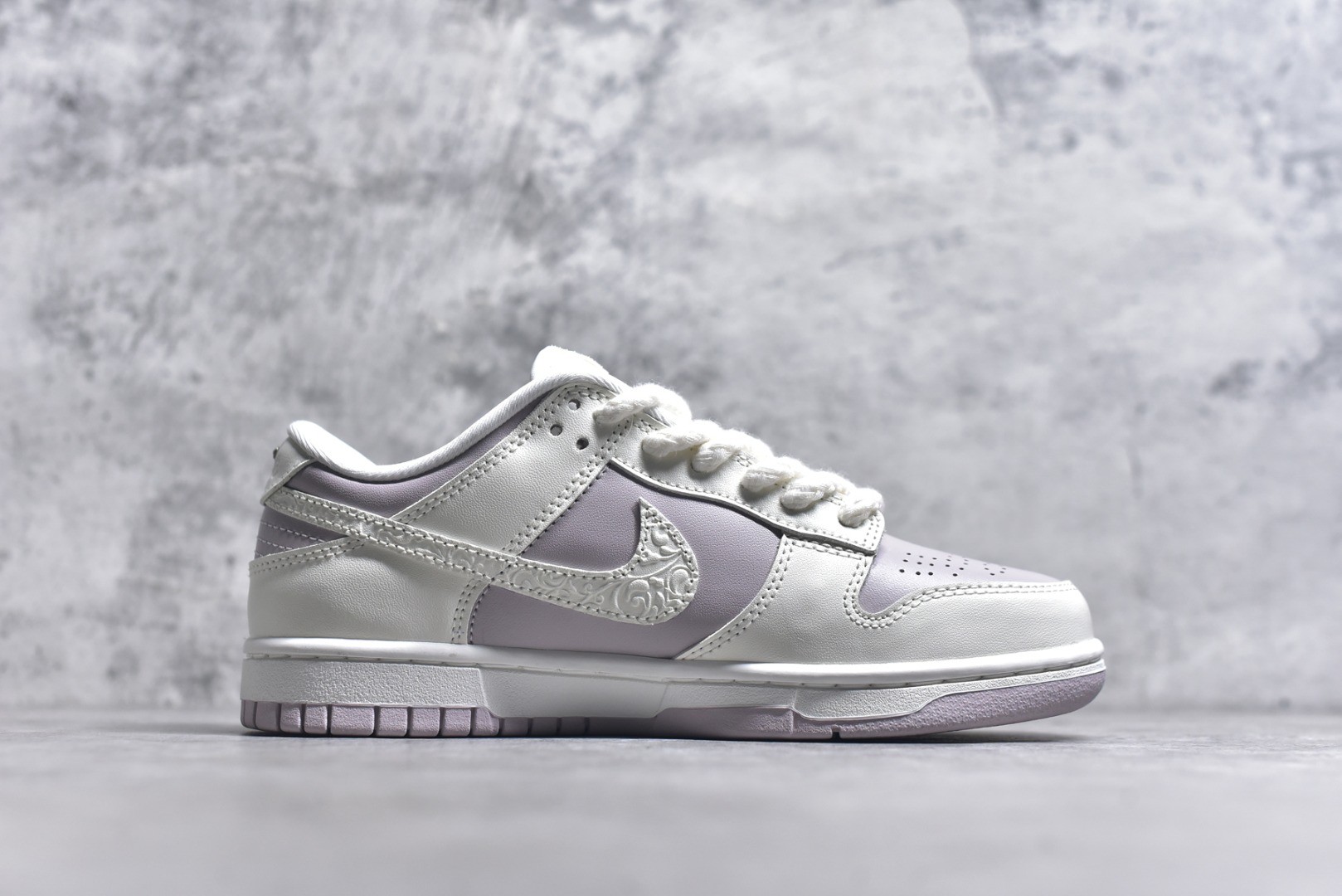图片[3]-#Nike SB Dunk Low 白淡紫浮雕 低帮休闲板鞋 IH0639-011 尺码：35.5 36 36.5 37.5 38 38.5 39 40 9.E5-选品中心