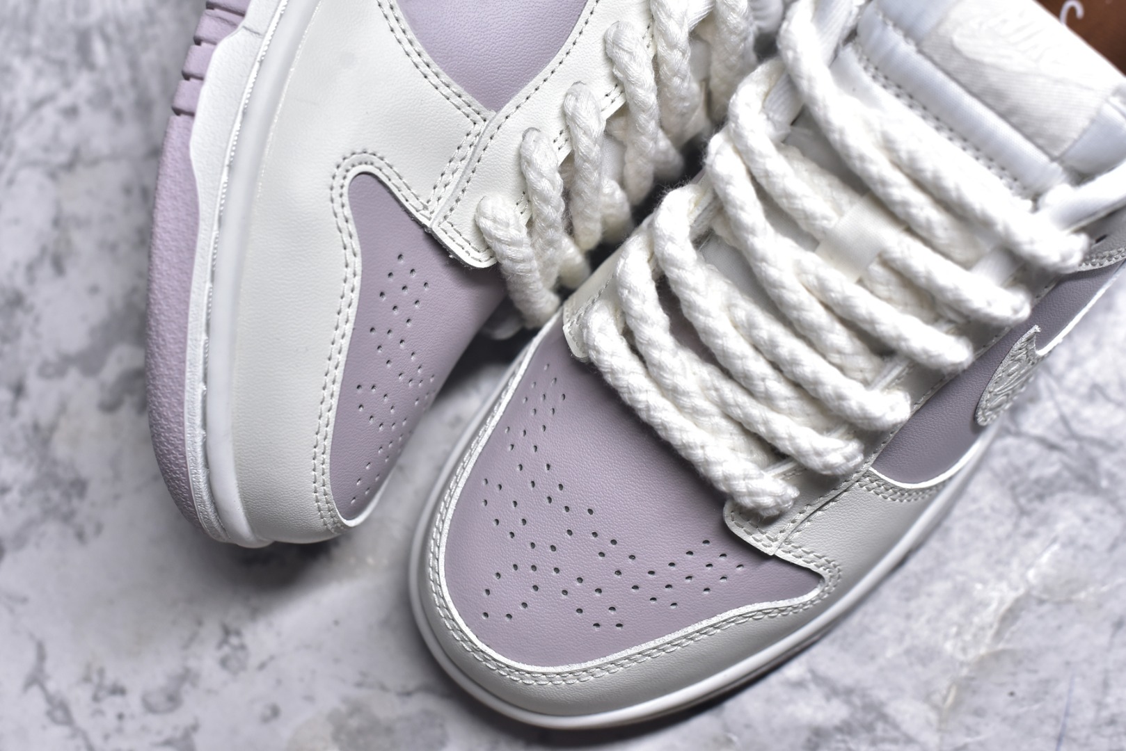 图片[8]-#Nike SB Dunk Low 白淡紫浮雕 低帮休闲板鞋 IH0639-011 尺码：35.5 36 36.5 37.5 38 38.5 39 40 9.E5-选品中心