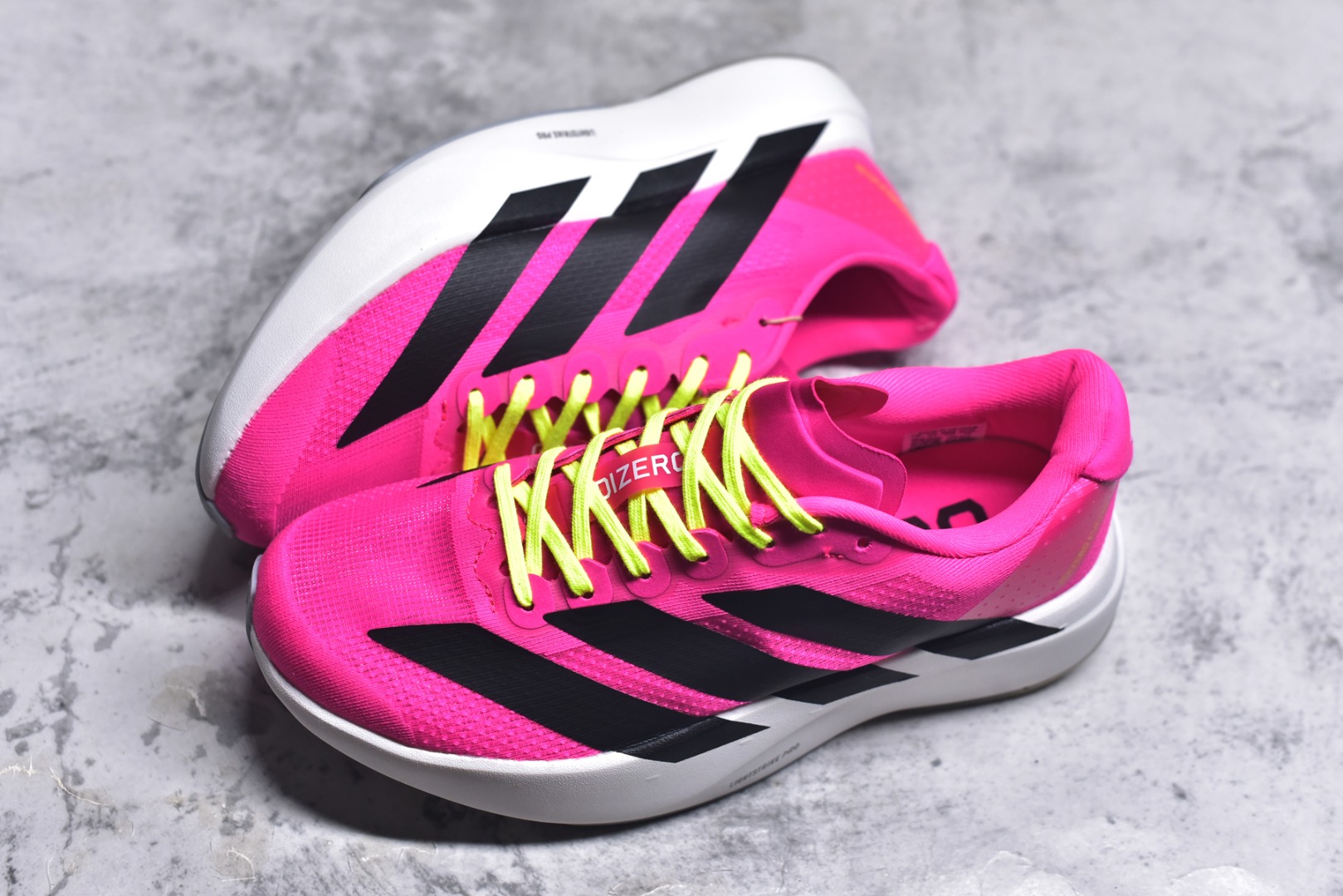 图片[7]-#阿迪达斯 AD Adizero Eva SL M 运动舒适防滑耐磨 低帮跑步鞋 阿迪达斯革新力作!「破纪录轻跑鞋」adiZero Adios Pro EVO 极致轻盈的Lightweight Upper设计,带来近乎裸足的舒适体验。中底采用尖端科技，Lightstrike Pro材料经过精细调校，实现卓越缓震与轻量化的完美结合。 尺码：36-45-选品中心